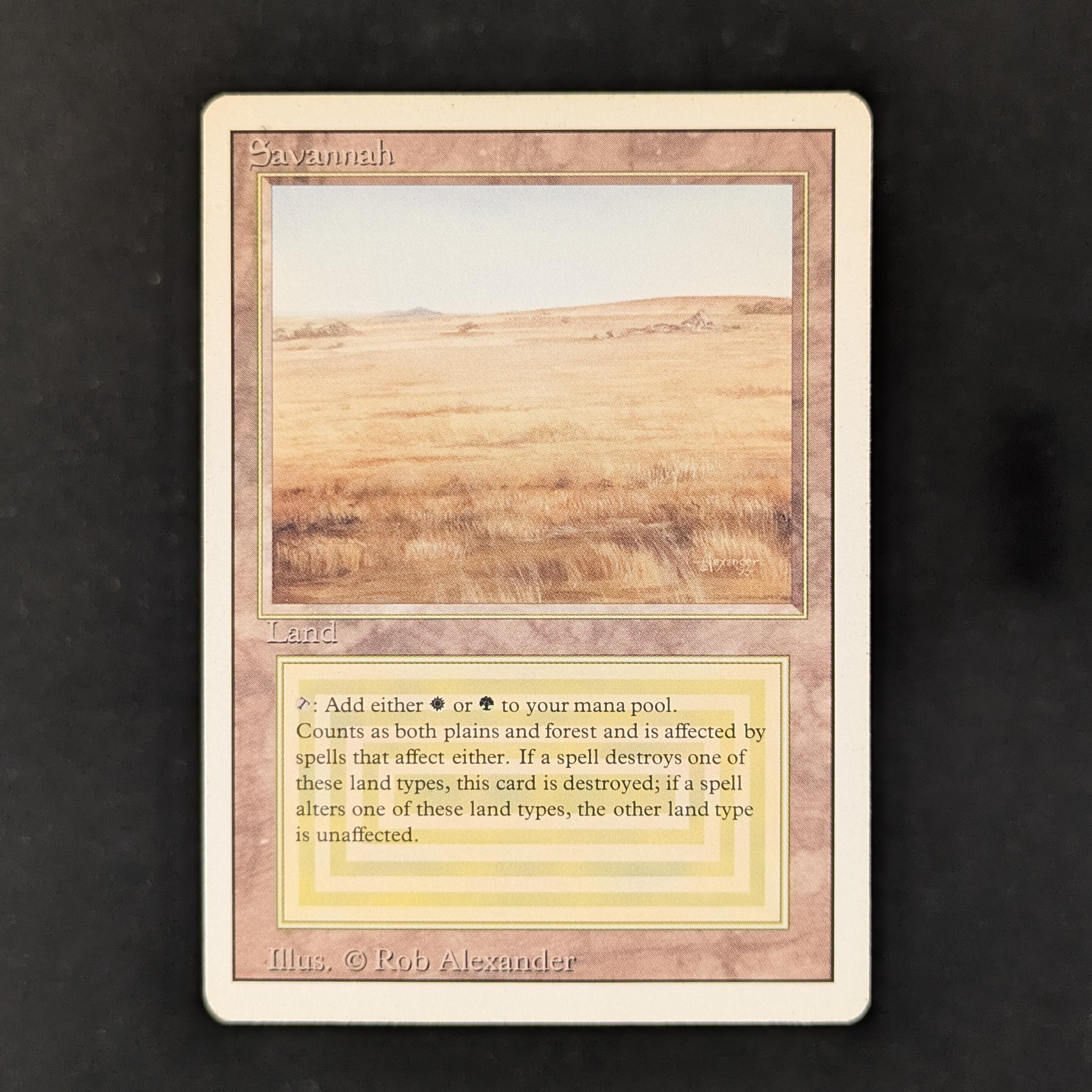 MTG Singles - Savannah - Revised - GD - 30638