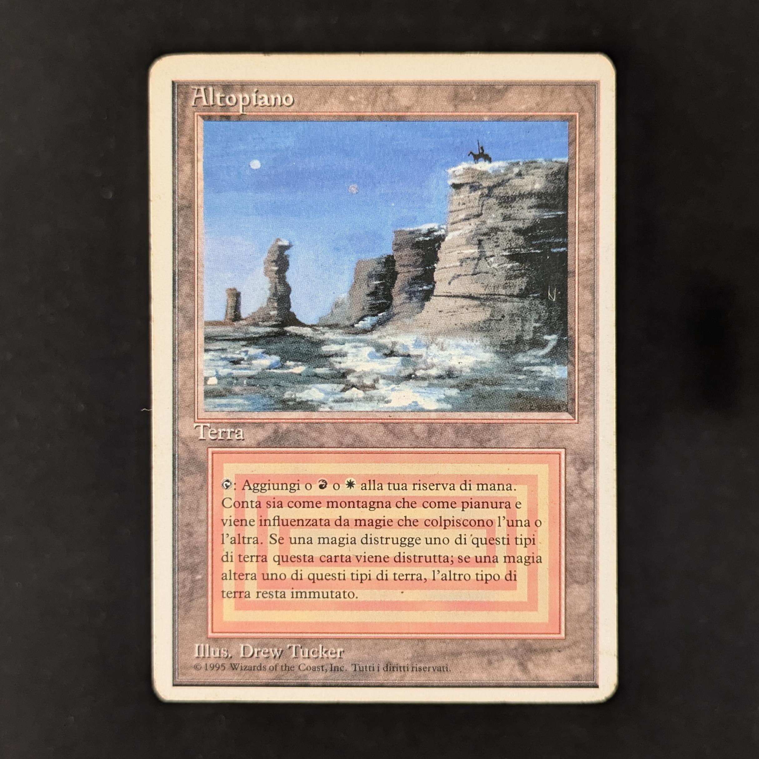 MTG Singles - Plateau - Foreign White Bordered - Italian - PO - 30643