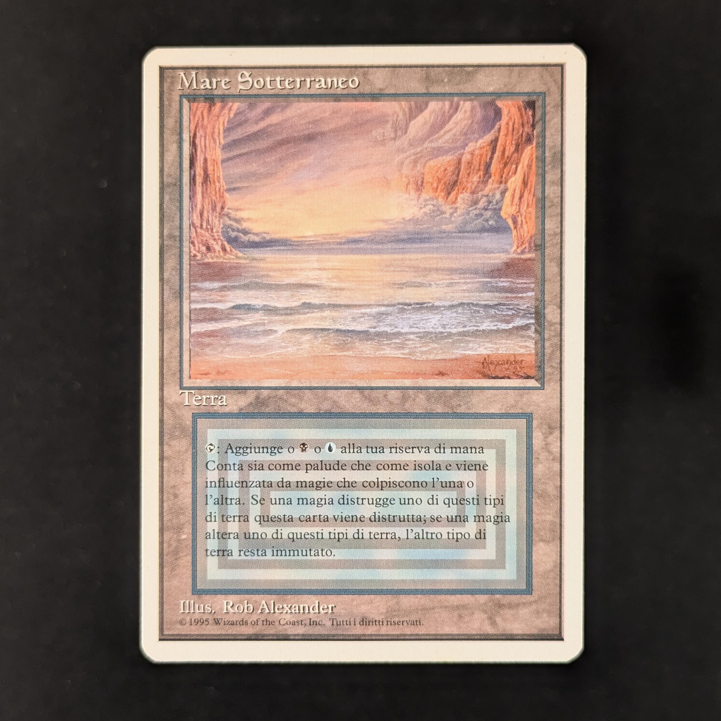 MTG Singles - Underground Sea - Foreign White Bordered - Italian - EX - 30644