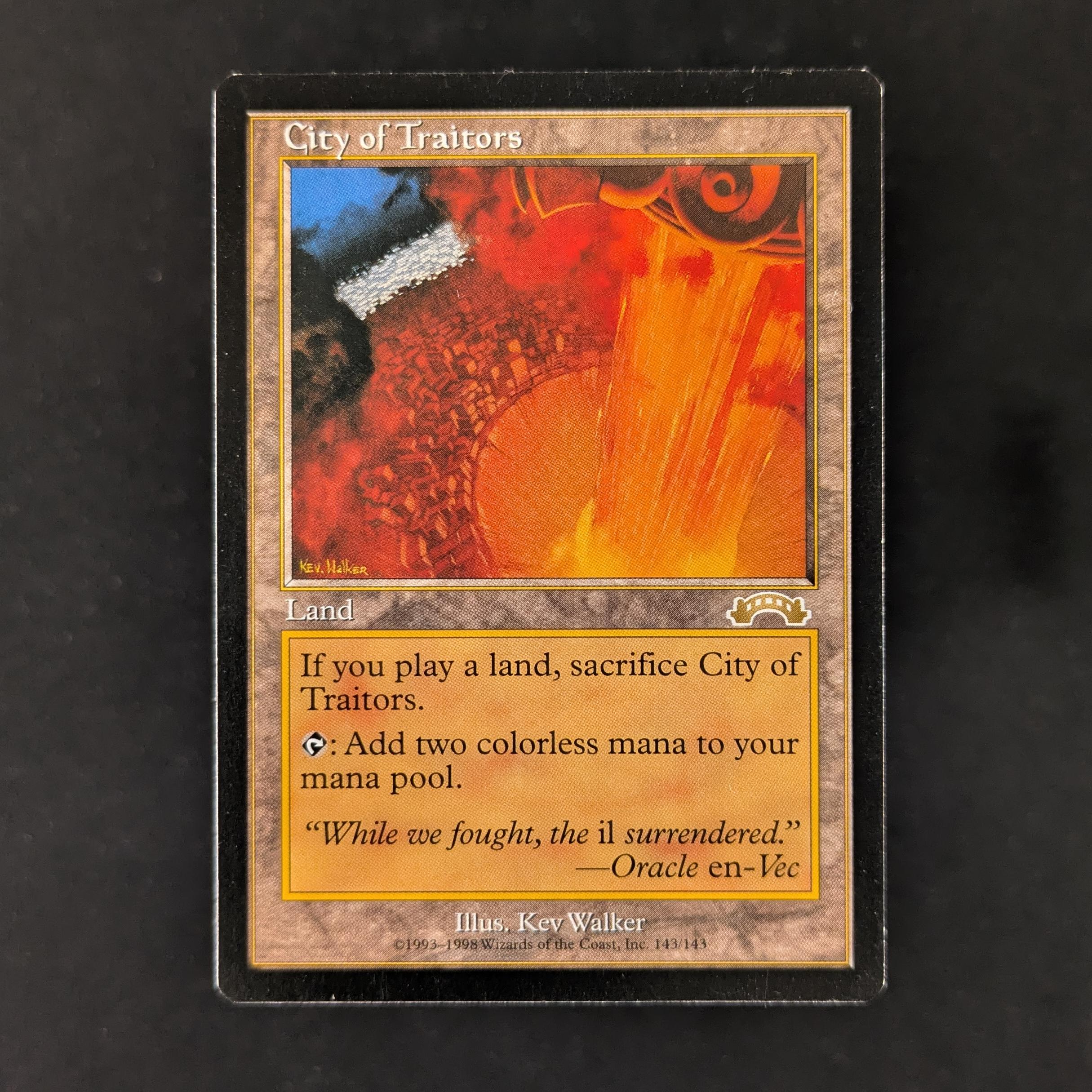 MTG Singles - City of Traitors - Exodus - English - GD - 30655