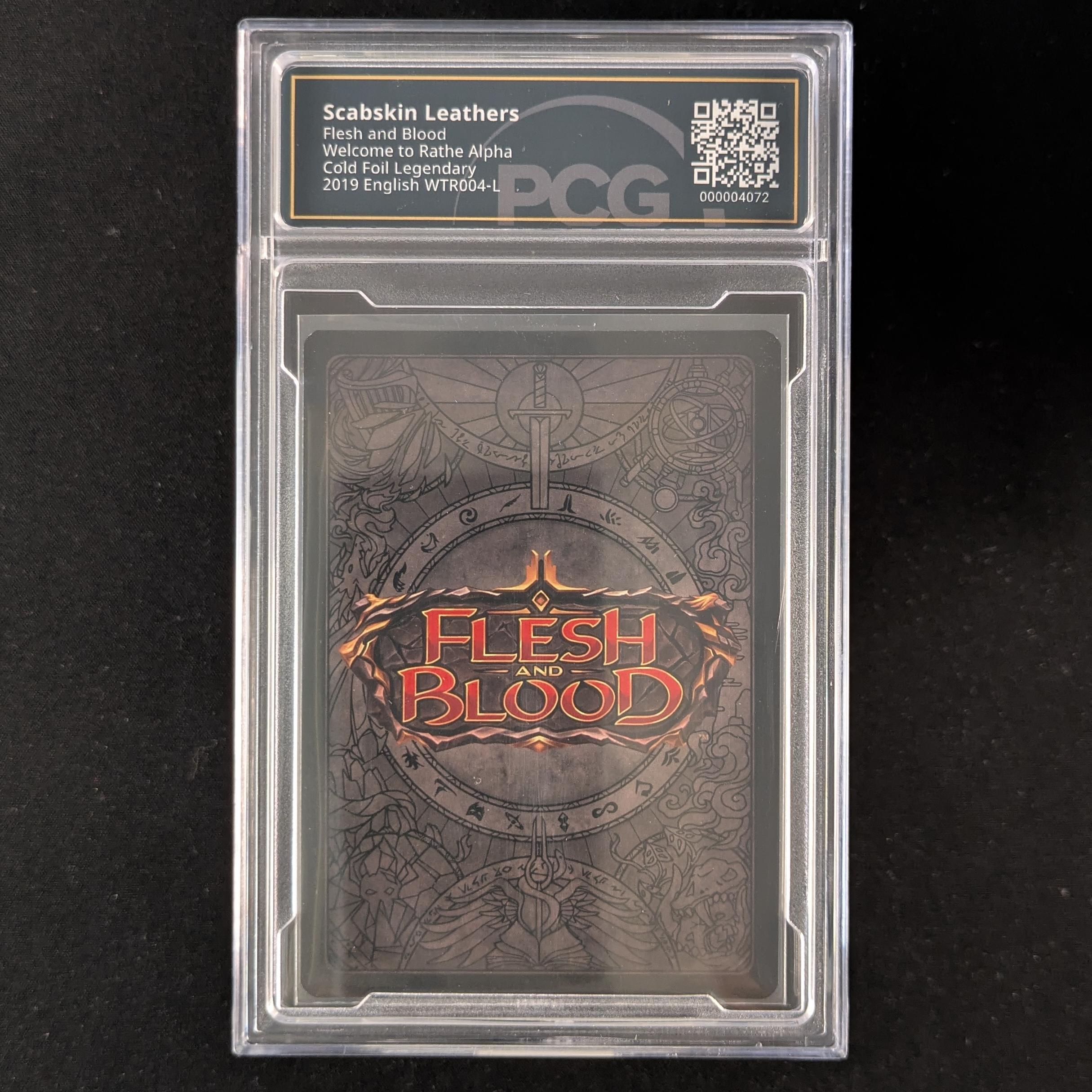 FAB Singles - Scabskin Leathers (Cold Foil) - - Welcome to Rathe Alpha - PCG 9.5 -