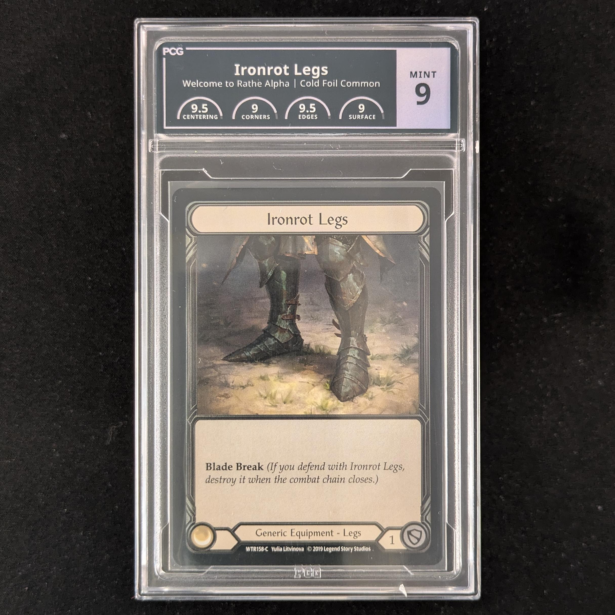 FAB Singles - Ironrot Legs (Cold Foil) - - Welcome to Rathe Alpha - PCG 9 -