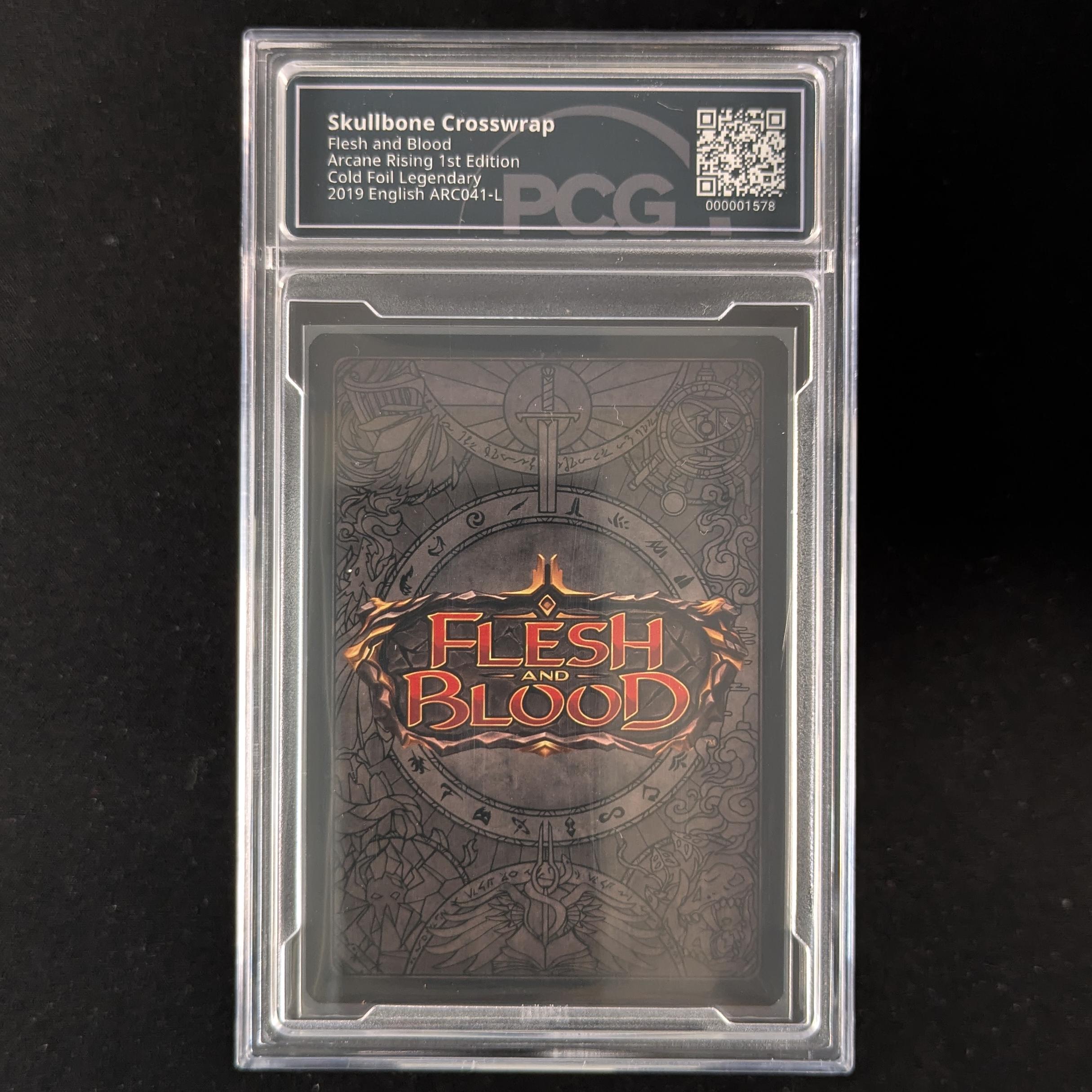 FAB Singles - Skullbone Crosswrap (Cold Foil) - - Arcane Rising First - PCG 9 -