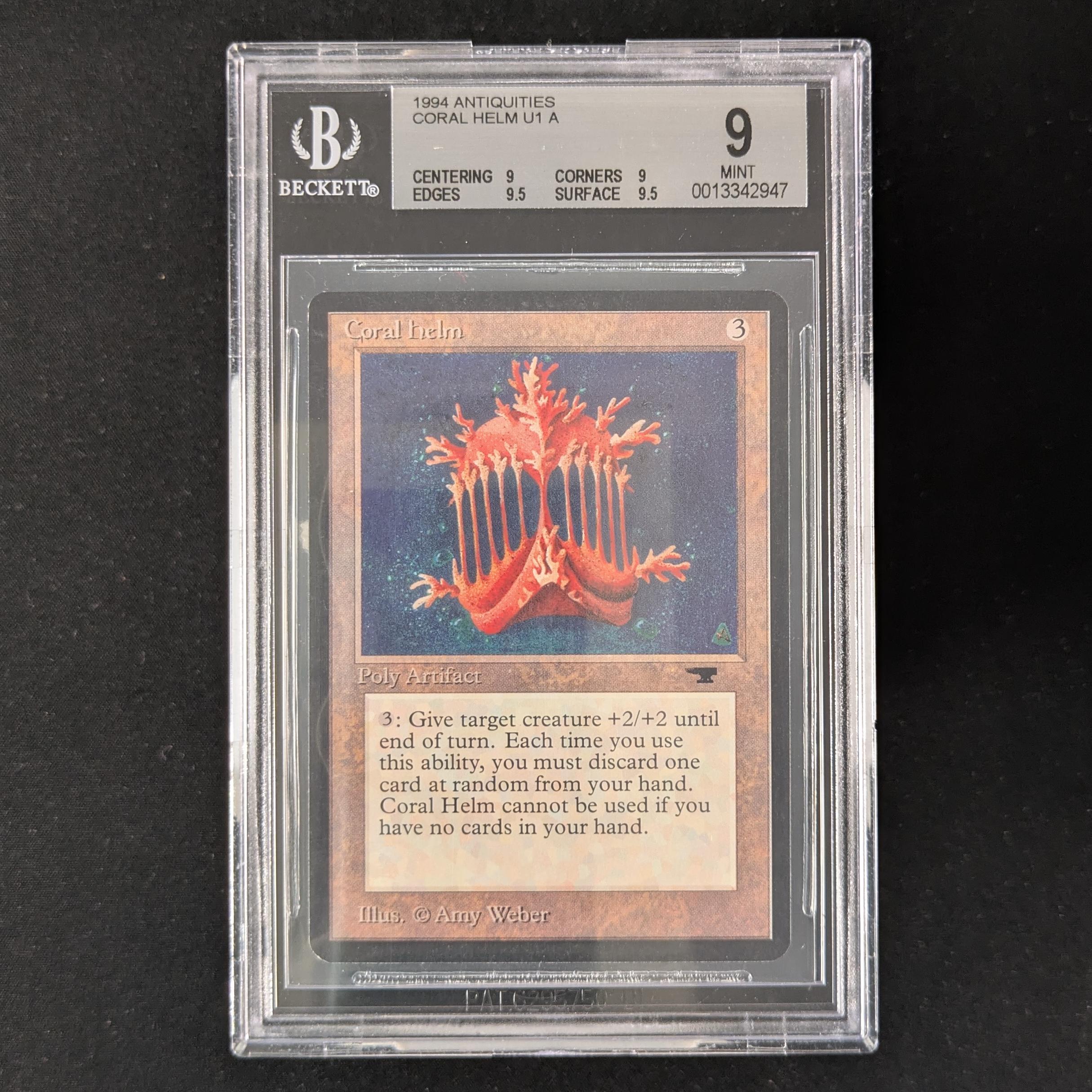 MTG Singles - Coral Helm - Antiquities - BGS 9 -