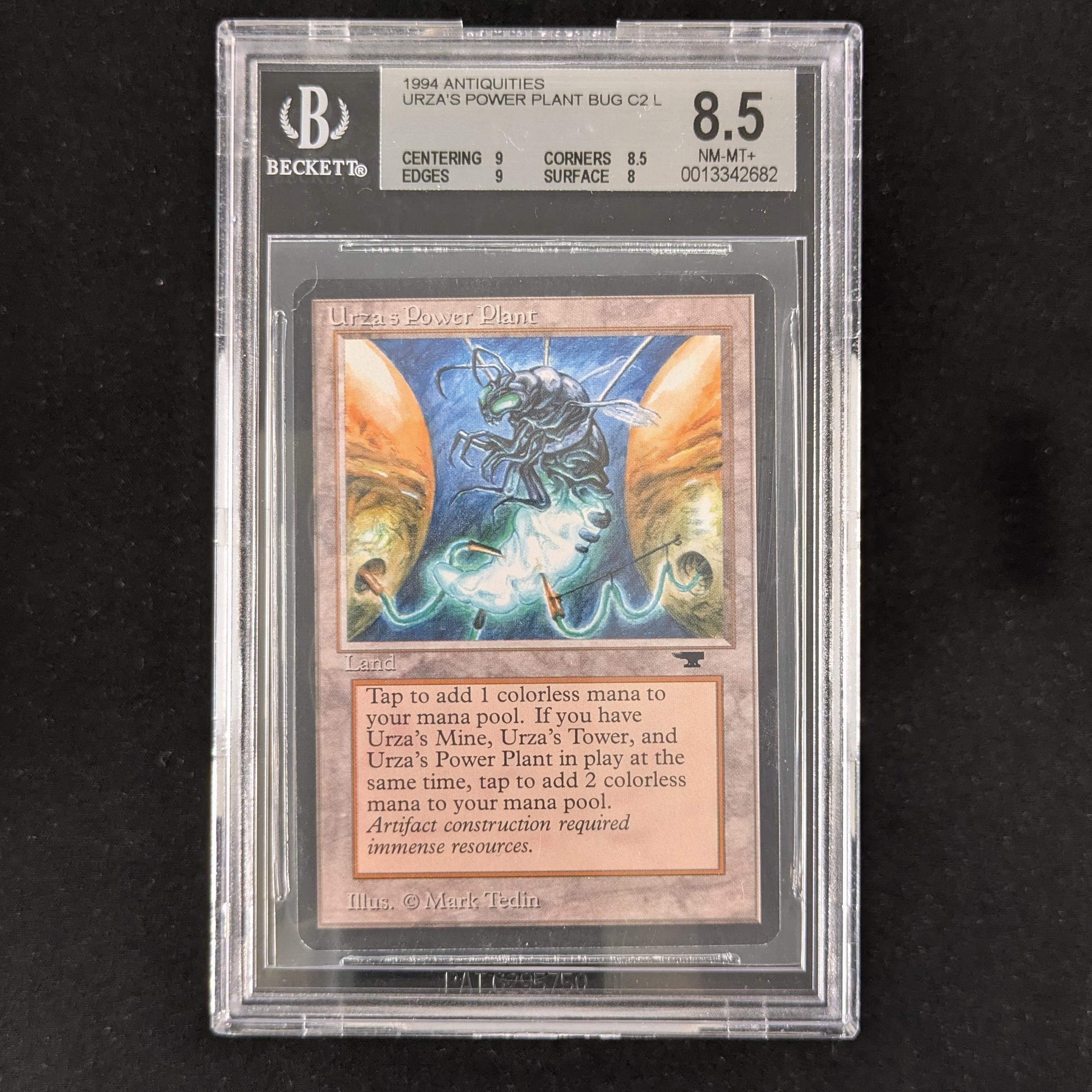 MTG Singles - Urza's Power Plant (V.1) - Antiquities - BGS 8.5 -