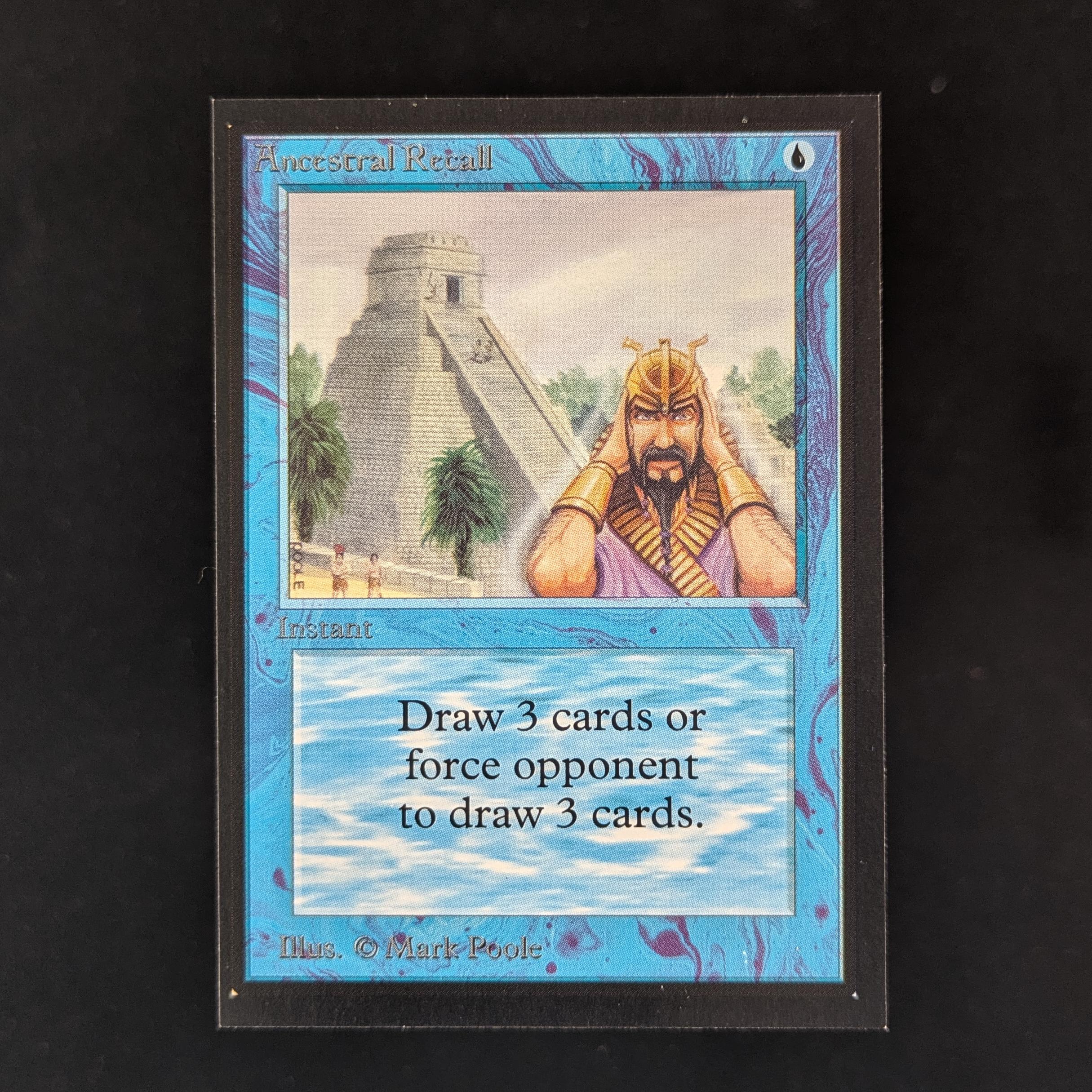 MTG Singles - Ancestral Recall - Collectors' Edition - GD - 30790