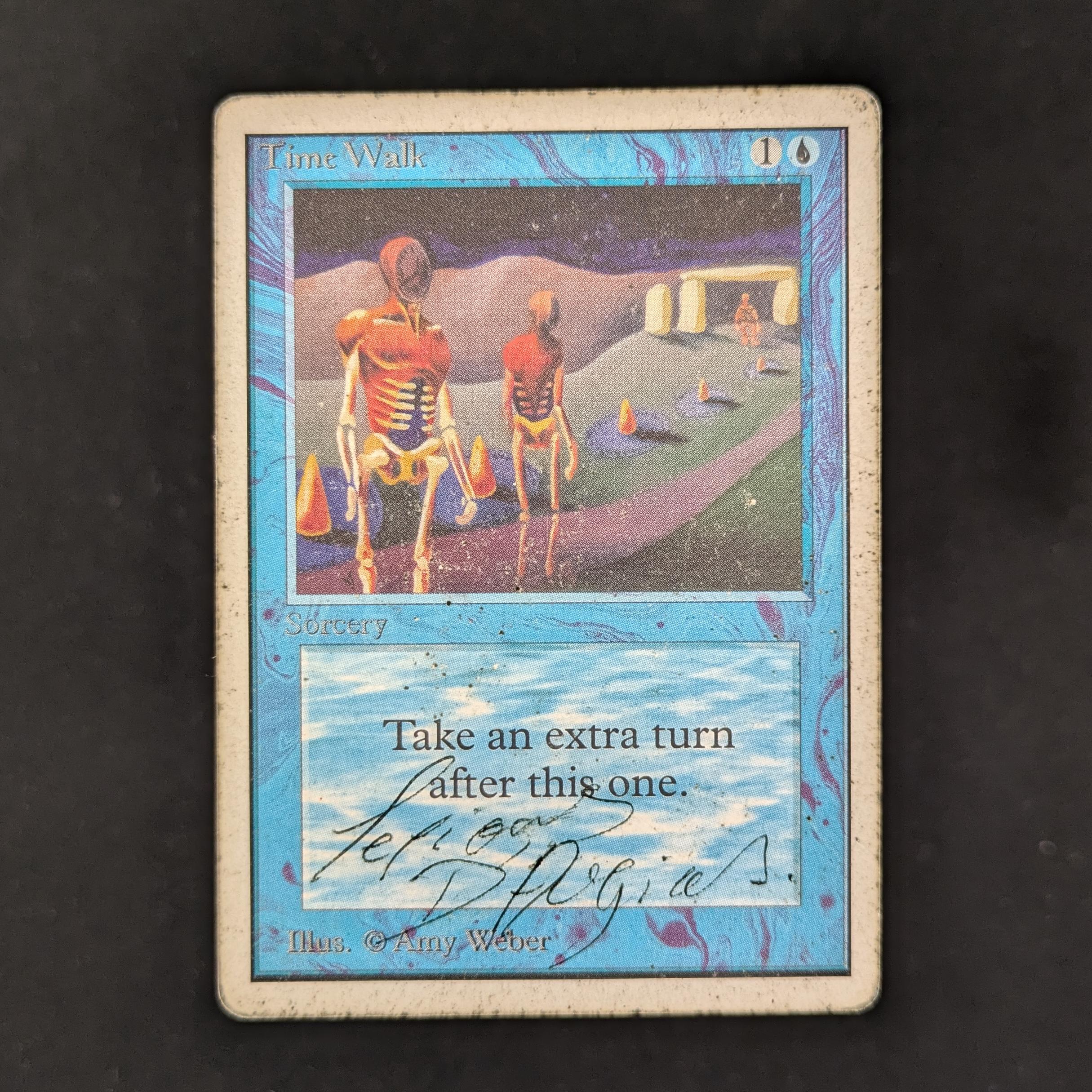 MTG Singles - Time Walk - Unlimited - PO - INKED - 30847