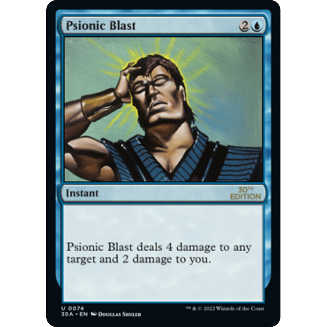 MTG Singles - Psionic Blast (Modern Frame) - 30th Anniversary Edition -