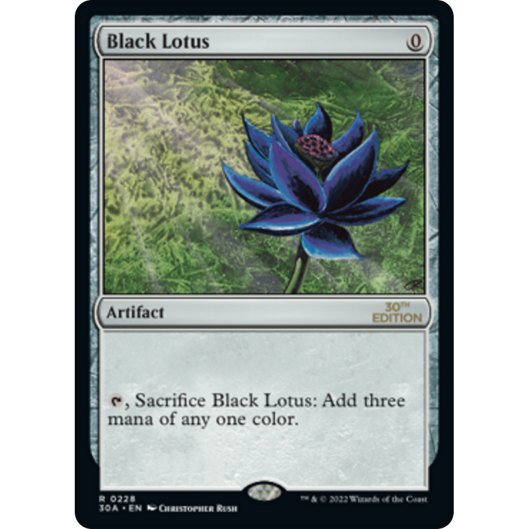 MTG Singles - Black Lotus (Modern Frame) - 30th Anniversary Edition -