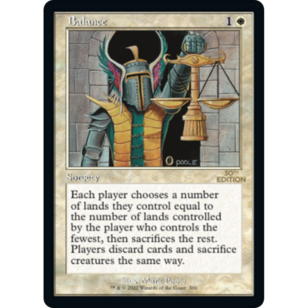 MTG Singles - Balance (Retro Frame) - 30th Anniversary Edition -