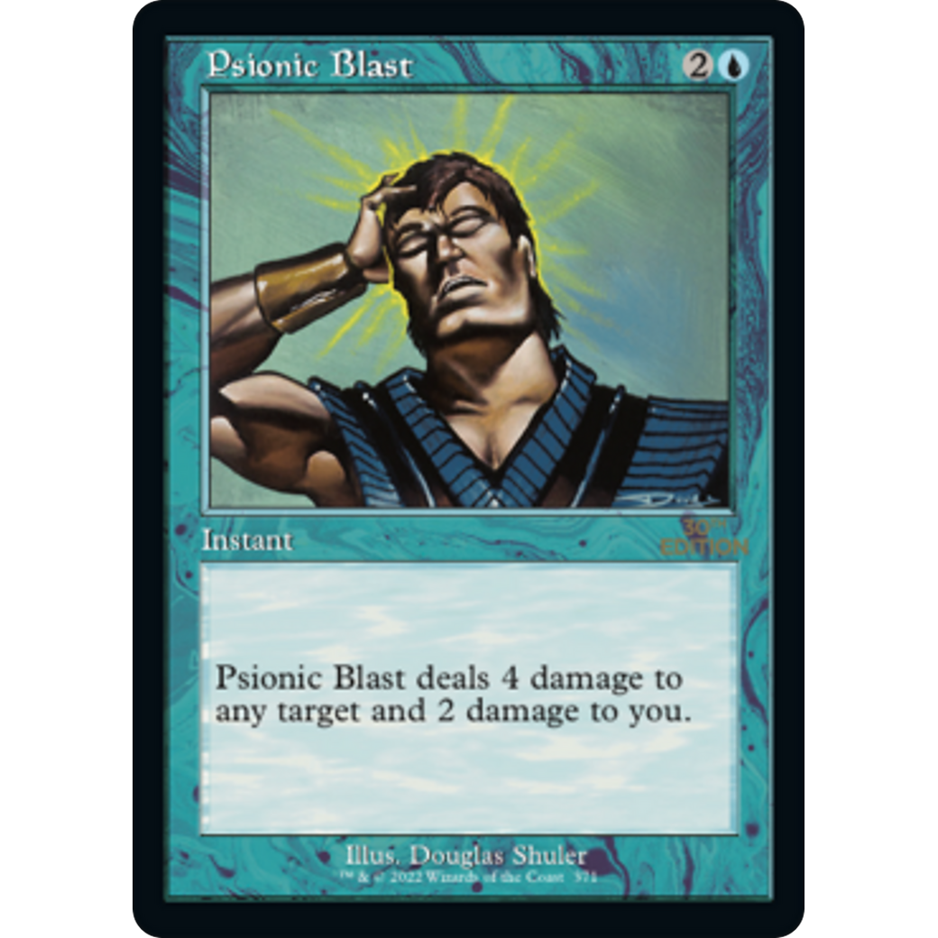 MTG Singles - Psionic Blast (Retro Frame) - 30th Anniversary Edition -