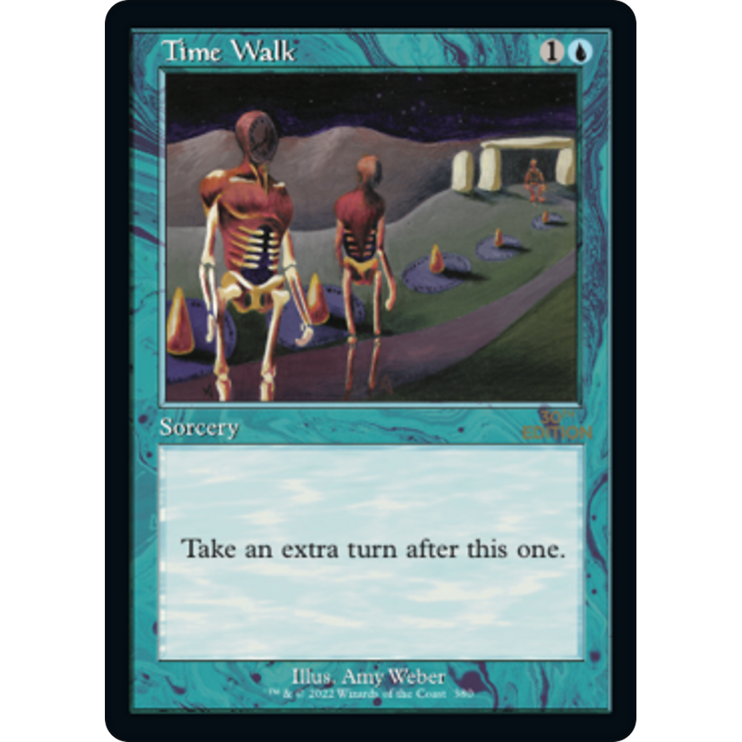 MTG Singles - Time Walk (Retro Frame) - 30th Anniversary Edition -