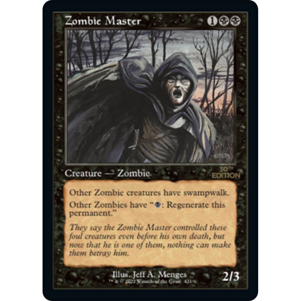 MTG Singles - Zombie Master (Retro Frame) - 30th Anniversary Edition -