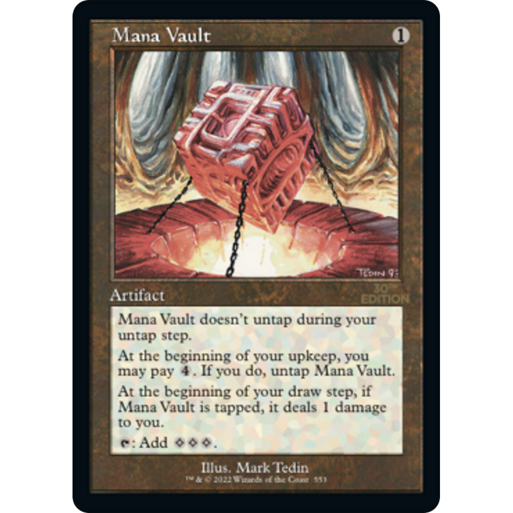 MTG Singles - Mana Vault (Retro Frame) - 30th Anniversary Edition -