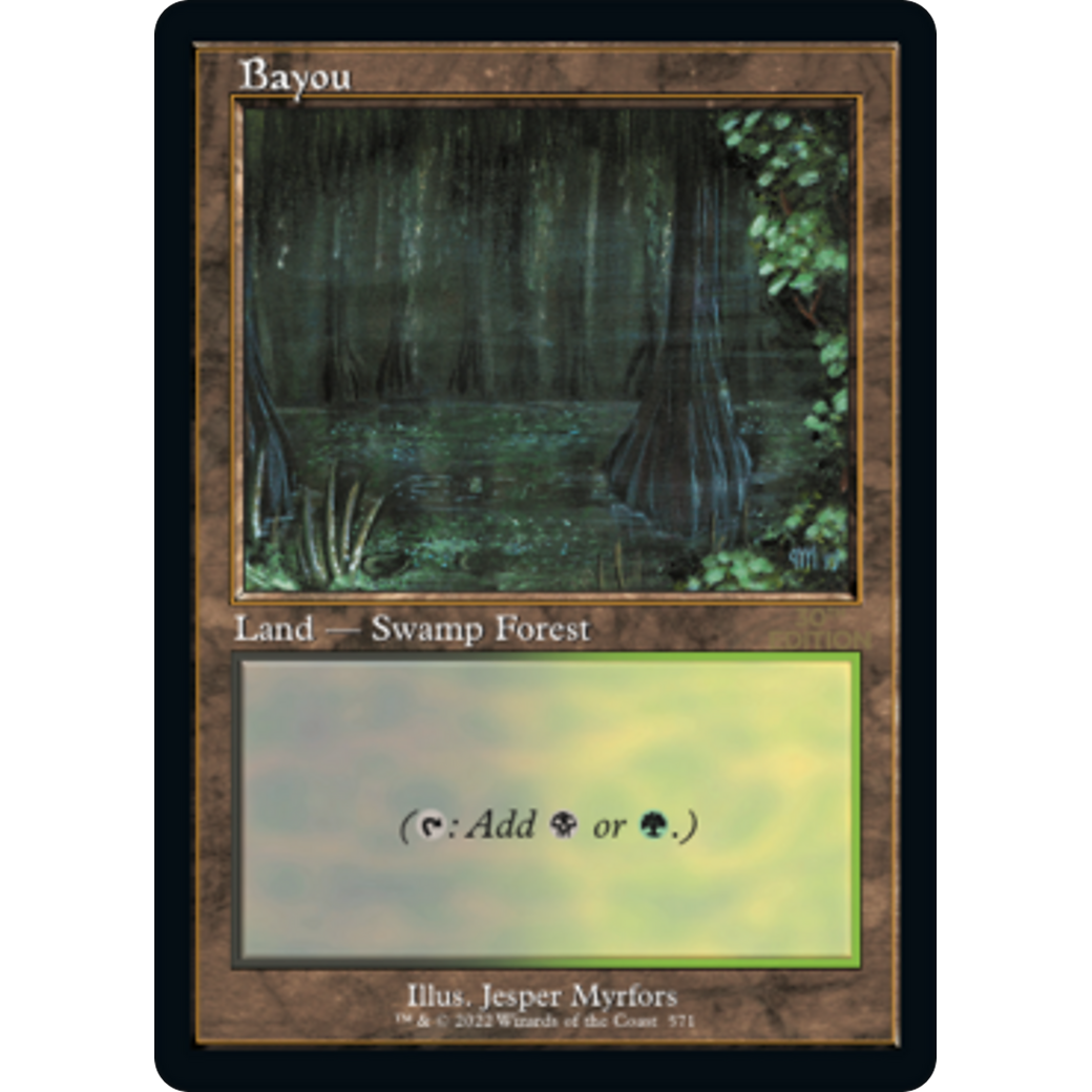 MTG Singles - Bayou (Retro Frame) - 30th Anniversary Edition -