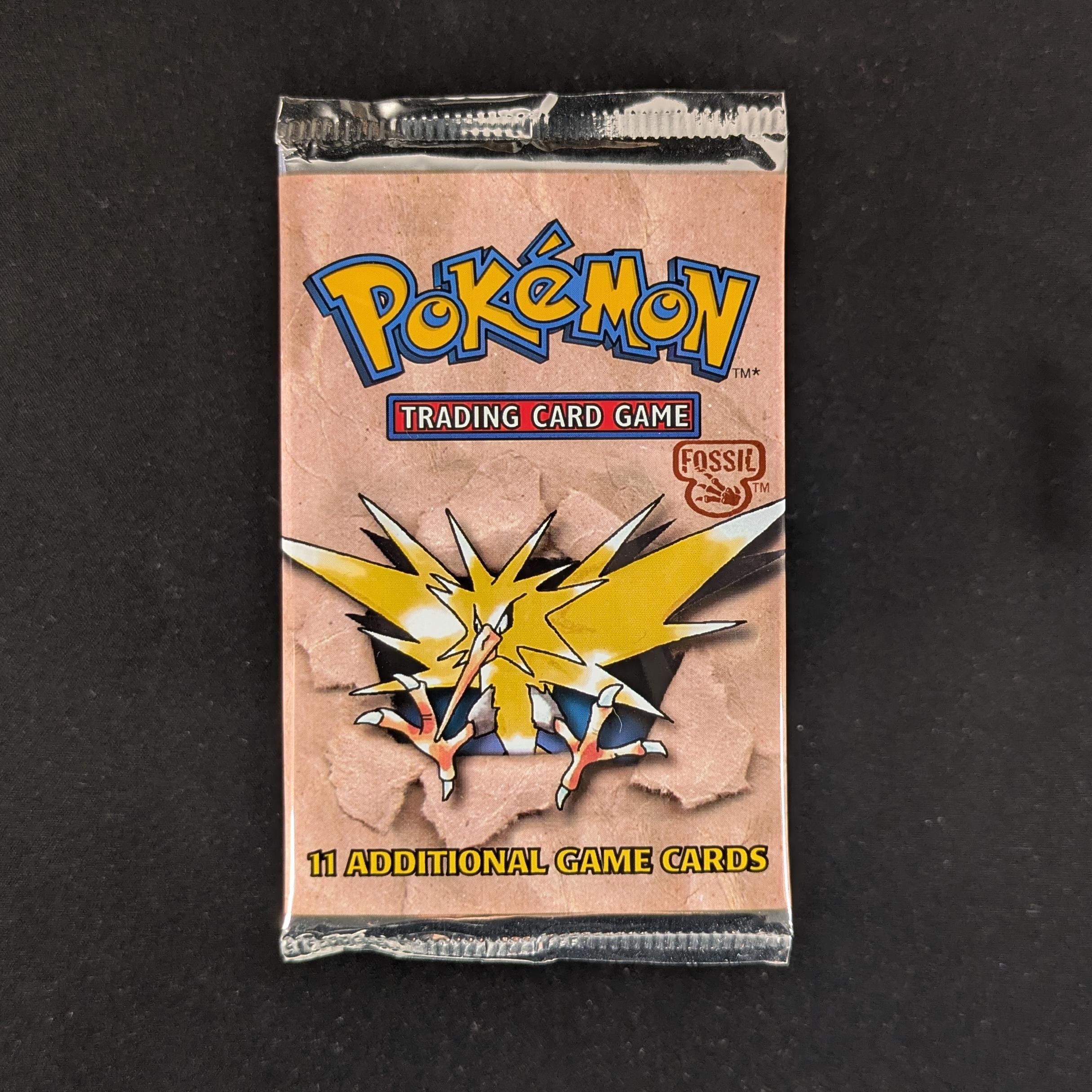 PTCG Singles - Fossil Booster (Zapdos) (FO ) - Fossil - English - Sealed - 31108