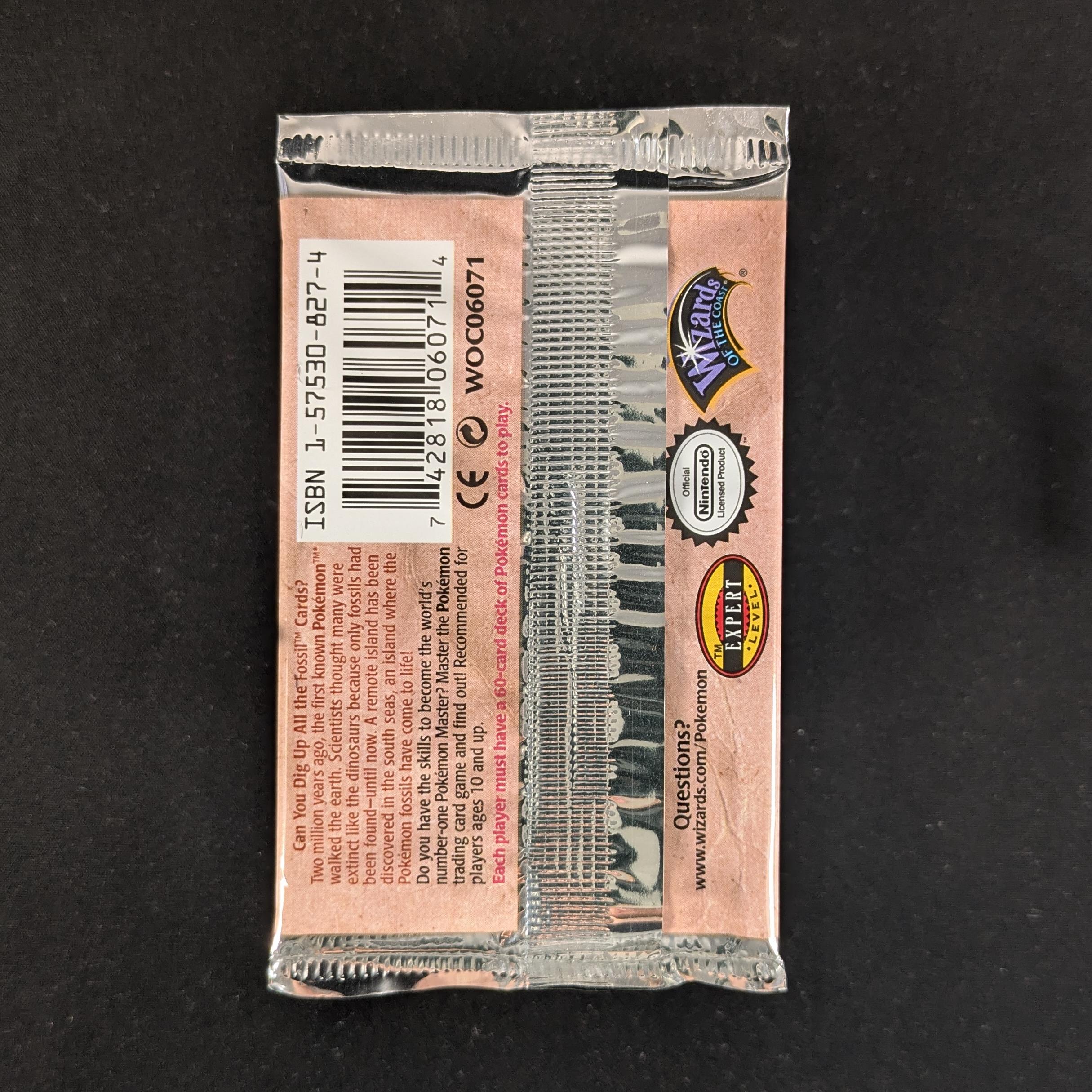 PTCG Singles - Fossil Booster (Aerodactyl) (FO ) - Fossil -