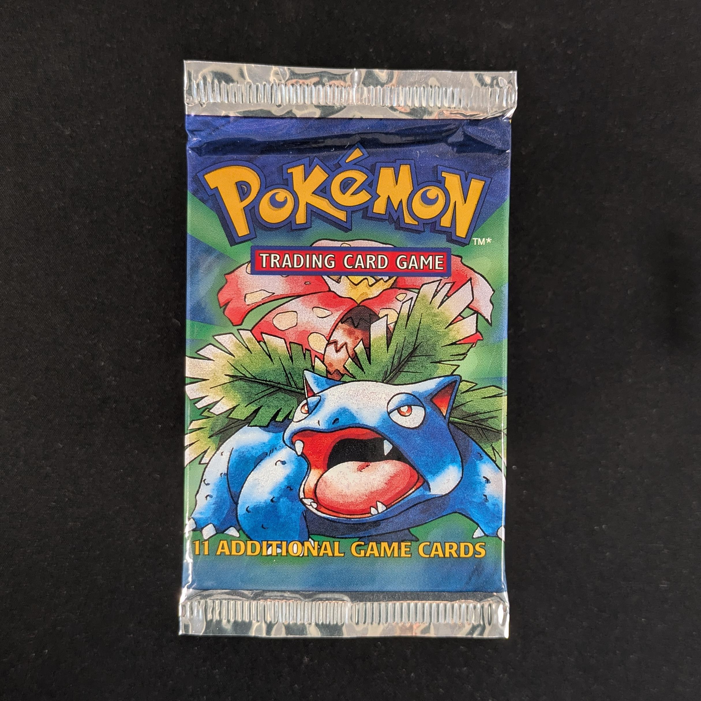 PTCG Singles - Base Set Booster (Venusaur) (BS ) - Base Set - English - Sealed - 31113