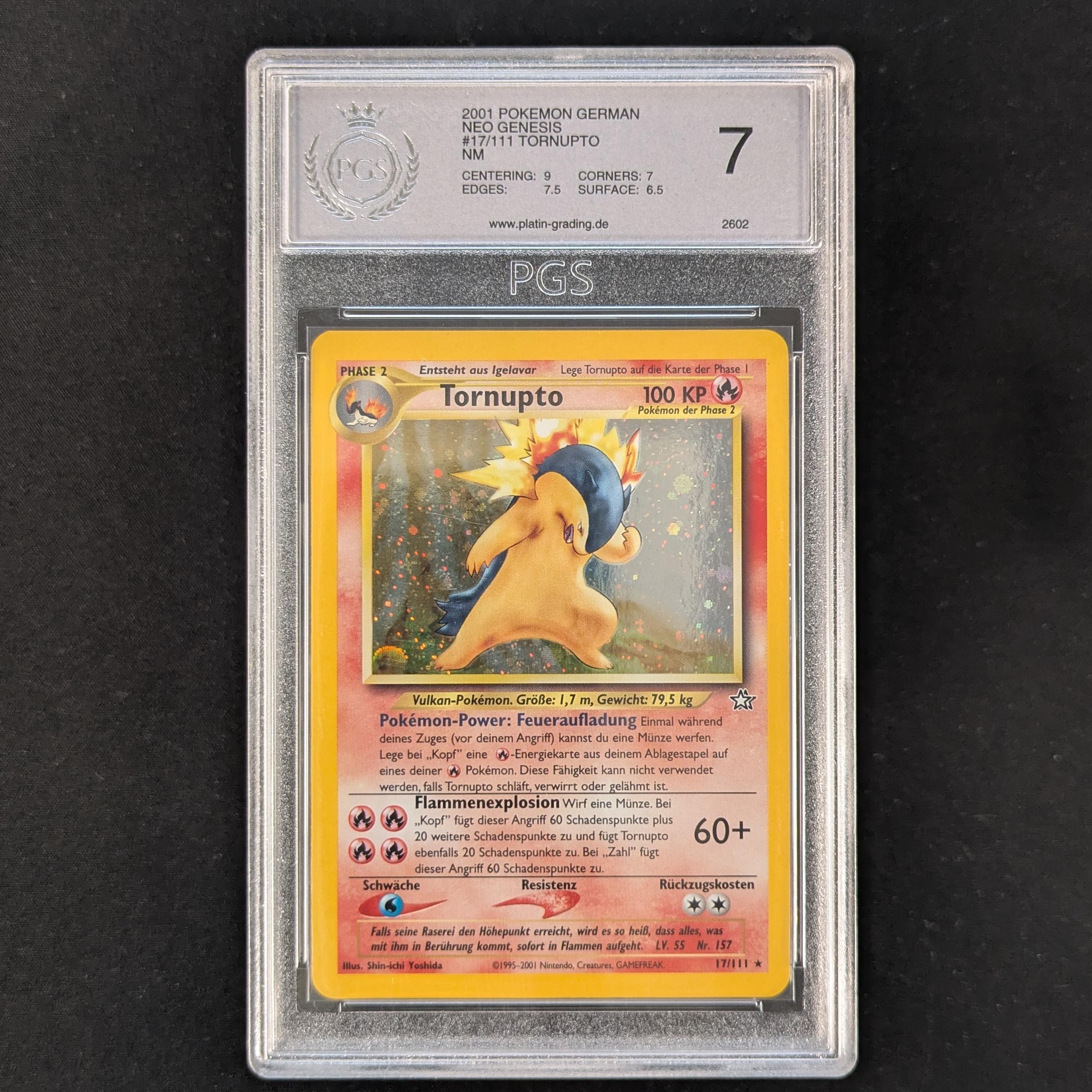 Typhlosion (NG 17) - Neo Genesis - German - PGS 7