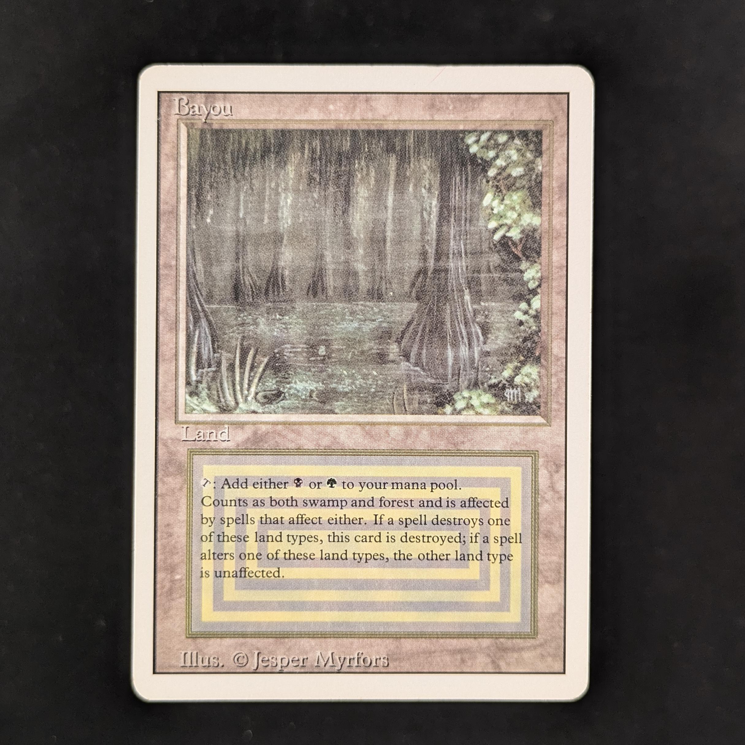 MTG Singles - Bayou - Revised - PL - DENT - 31137