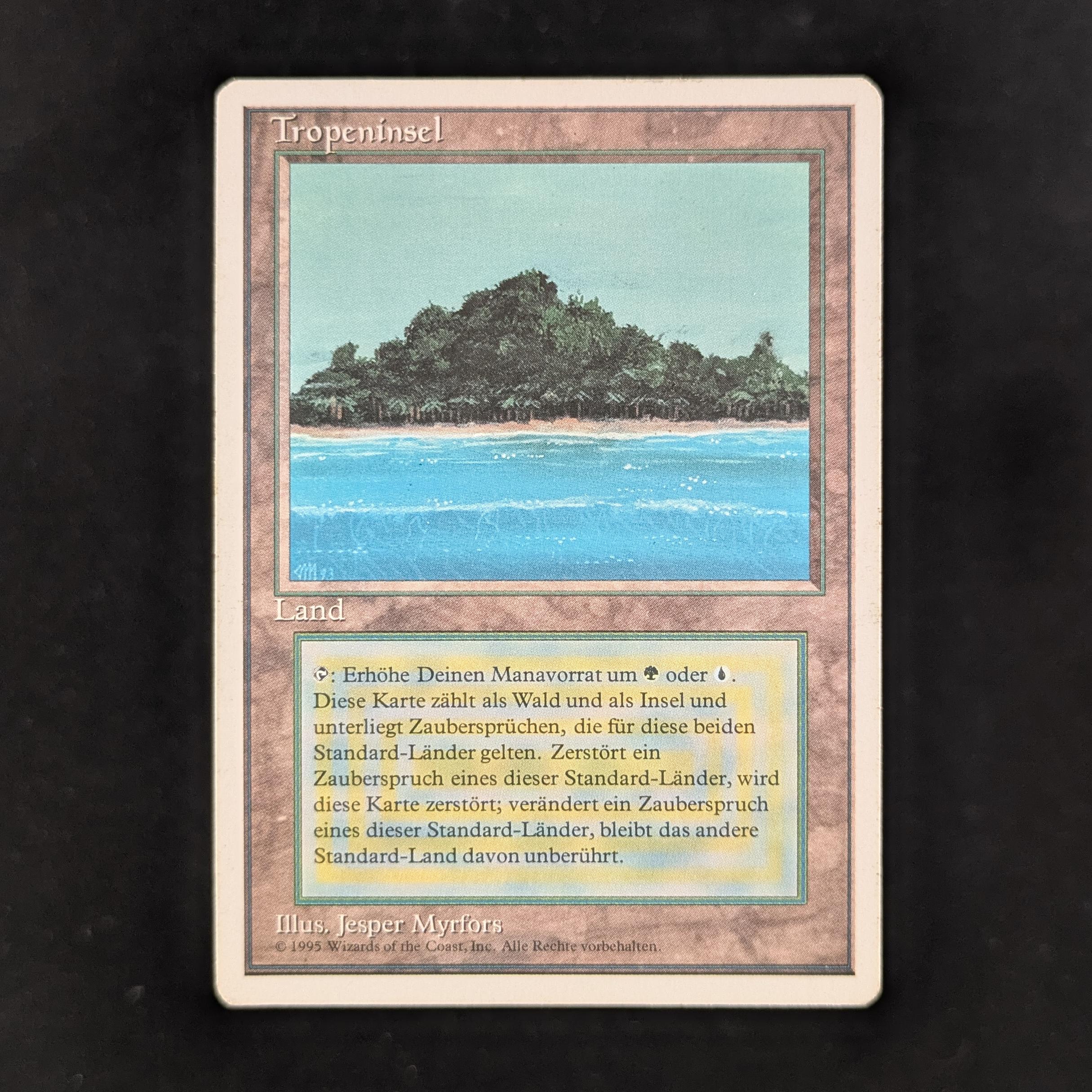 MTG Singles - Tropical Island - Foreign White Bordered - German - PL - 31155
