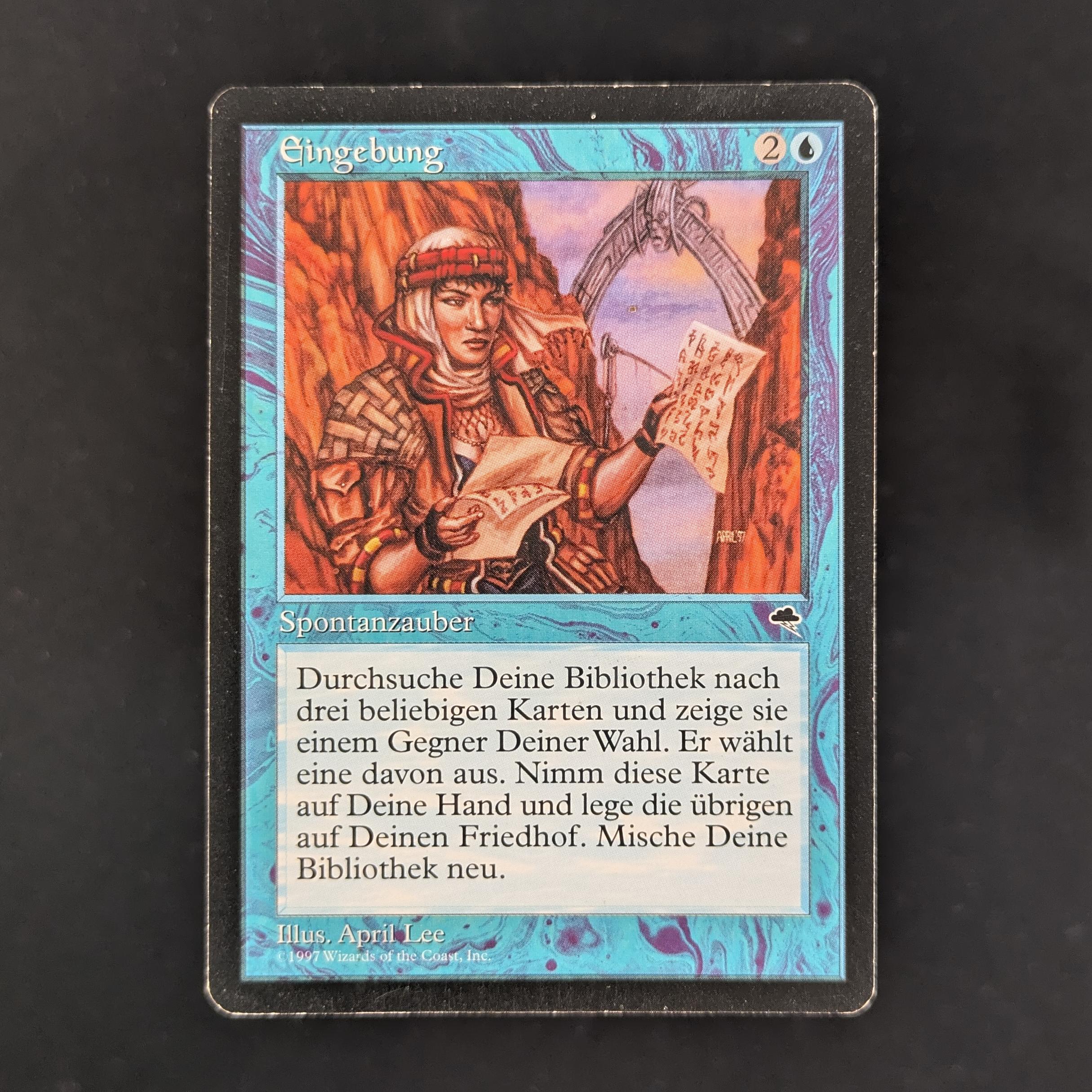 MTG Singles - Intuition - Tempest - German - LP - 31202