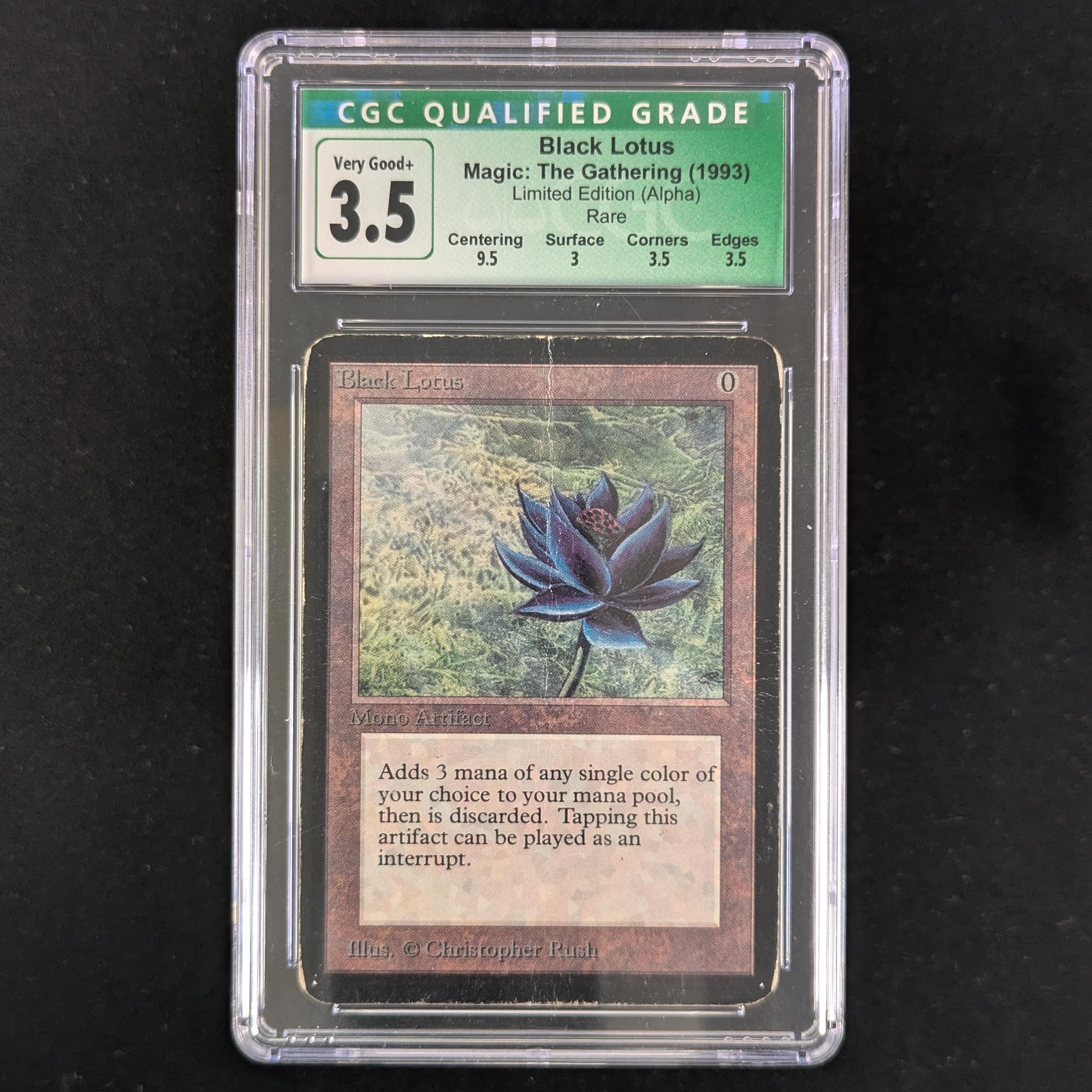 MTG Singles - Black Lotus - Alpha - CGC 3.5 - 31211