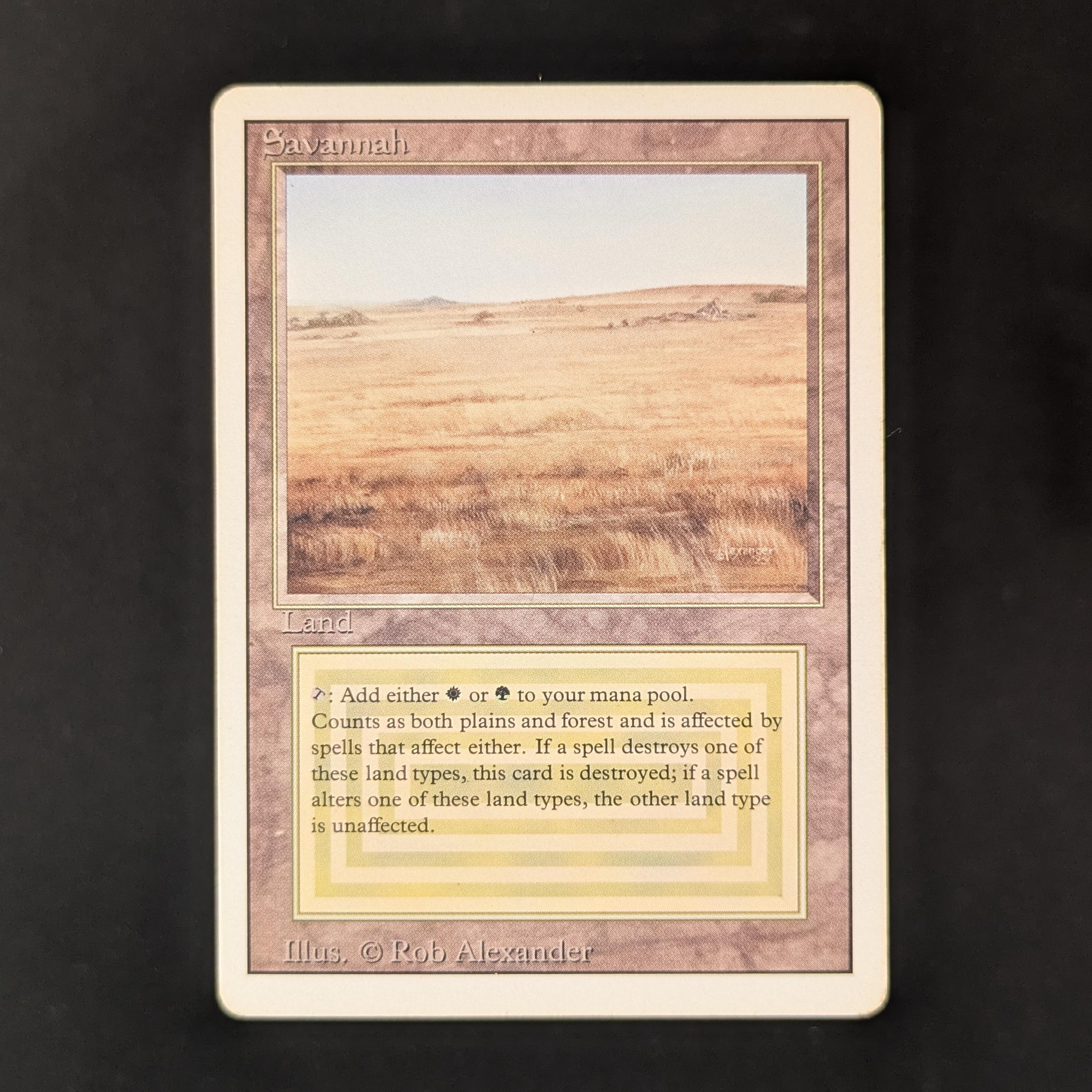 MTG Singles - Savannah - Revised - LP - 31276