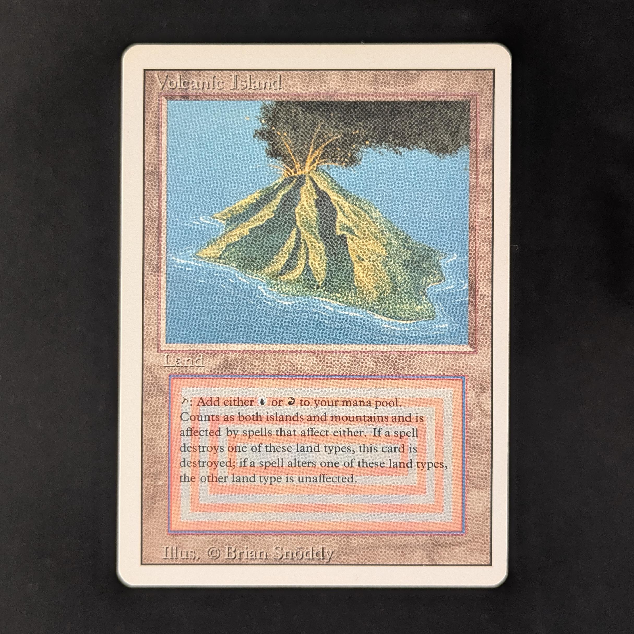 MTG Singles - Volcanic Island - Revised - GD - BENT - 31307