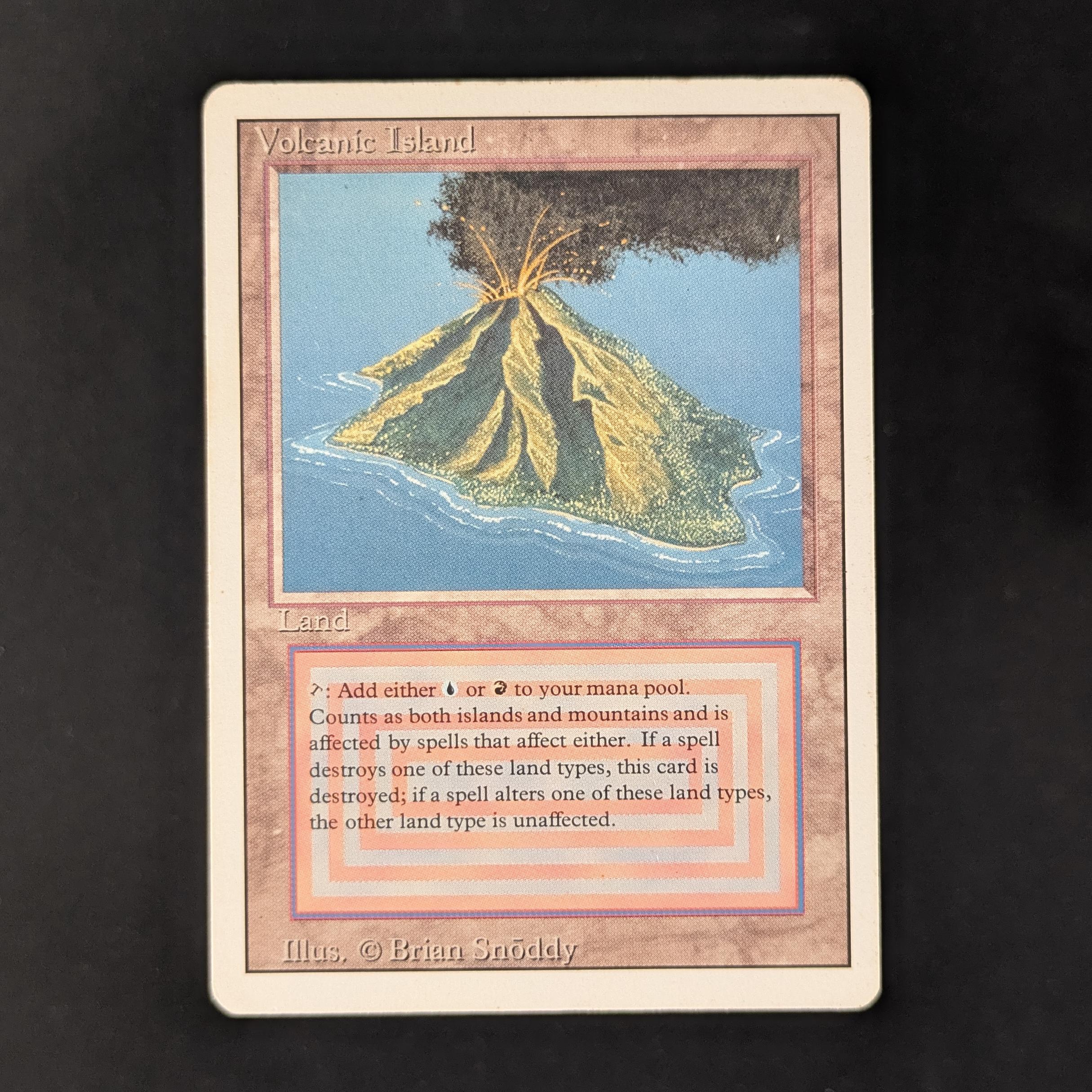 MTG Singles - Volcanic Island - Revised - LP - 31308