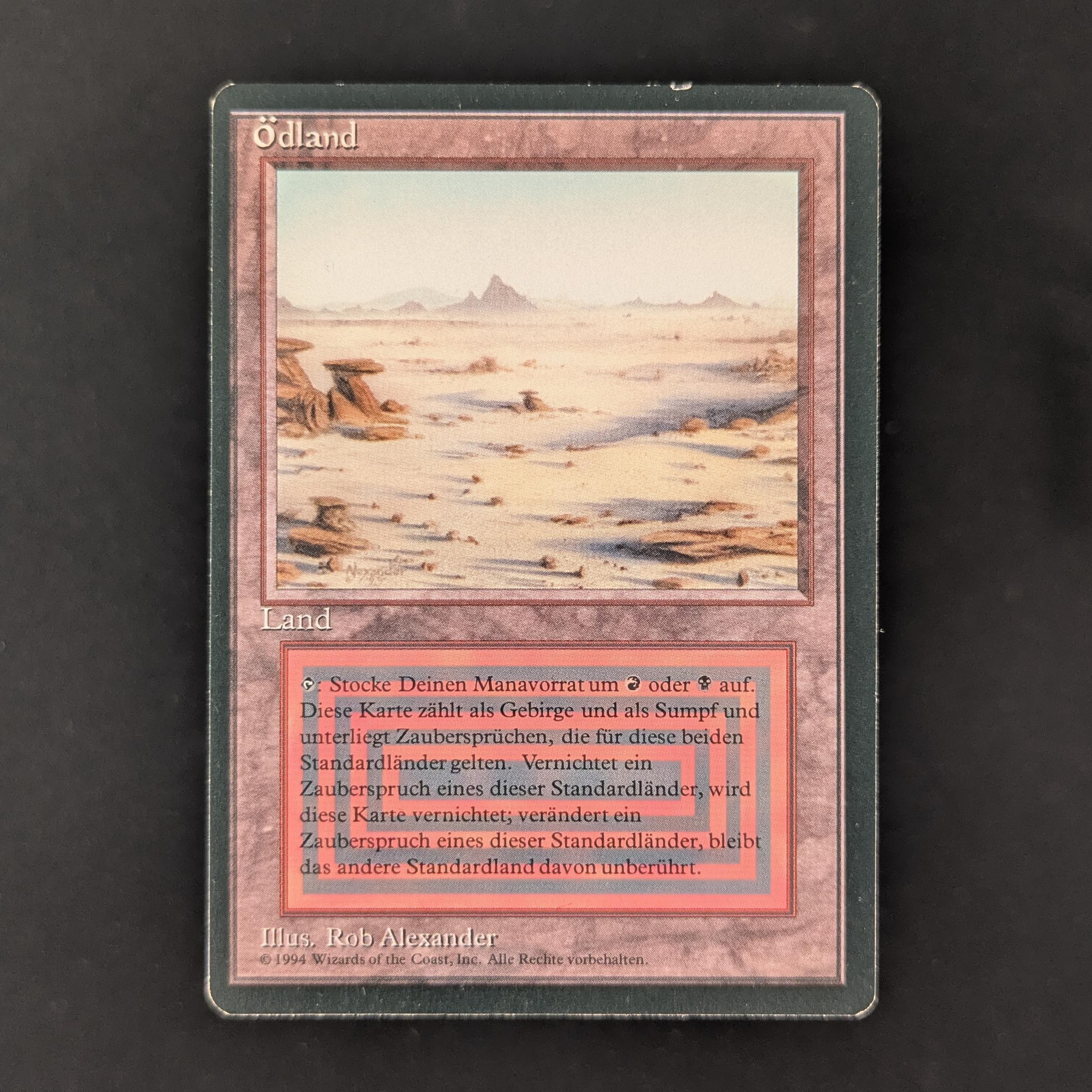 MTG Singles - Badlands - Foreign Black Bordered - German - GD - 31313