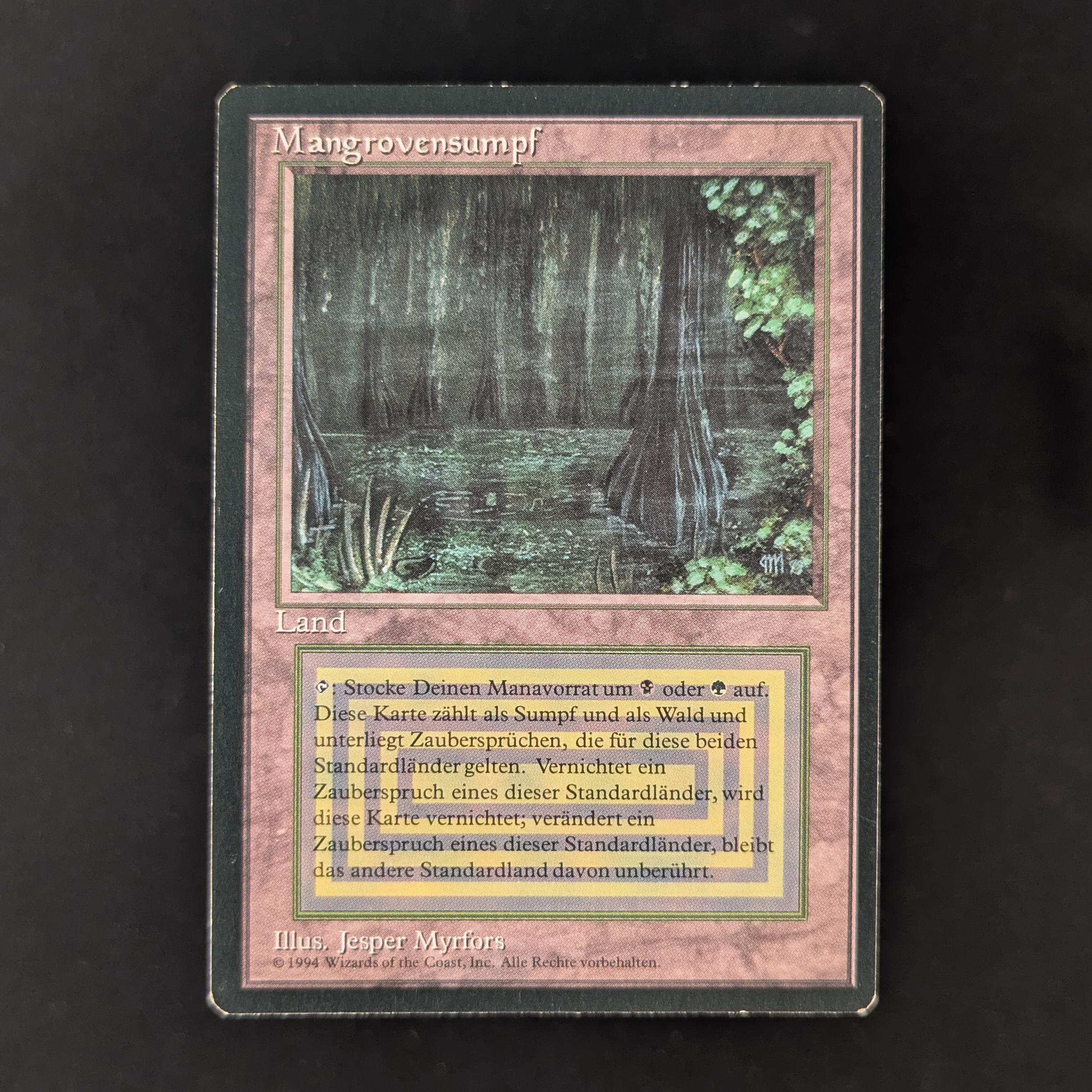 MTG Singles - Bayou - Foreign Black Bordered - German - GD - 31316