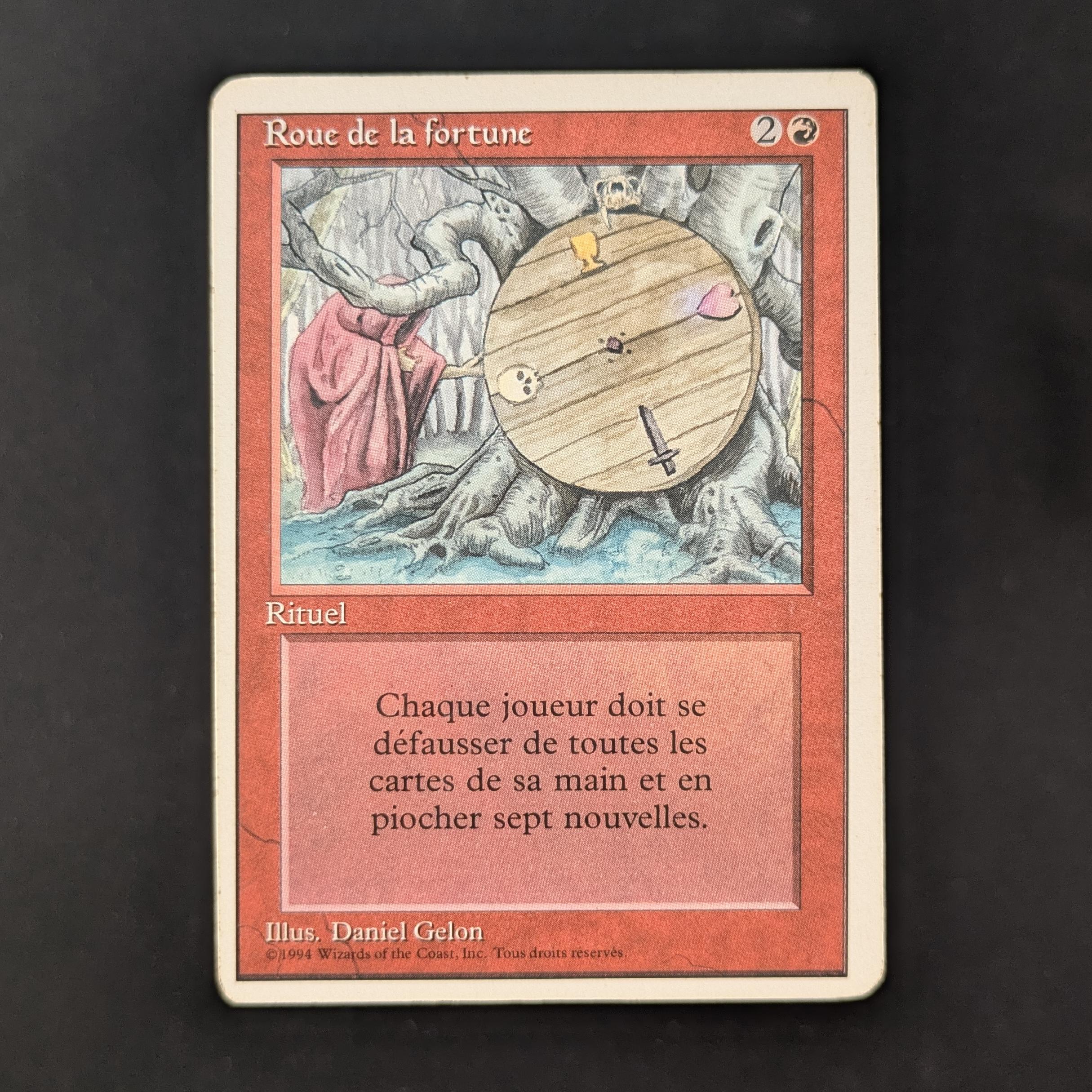 MTG Singles - Wheel of Fortune - Foreign White Bordered - French - PL - 31335