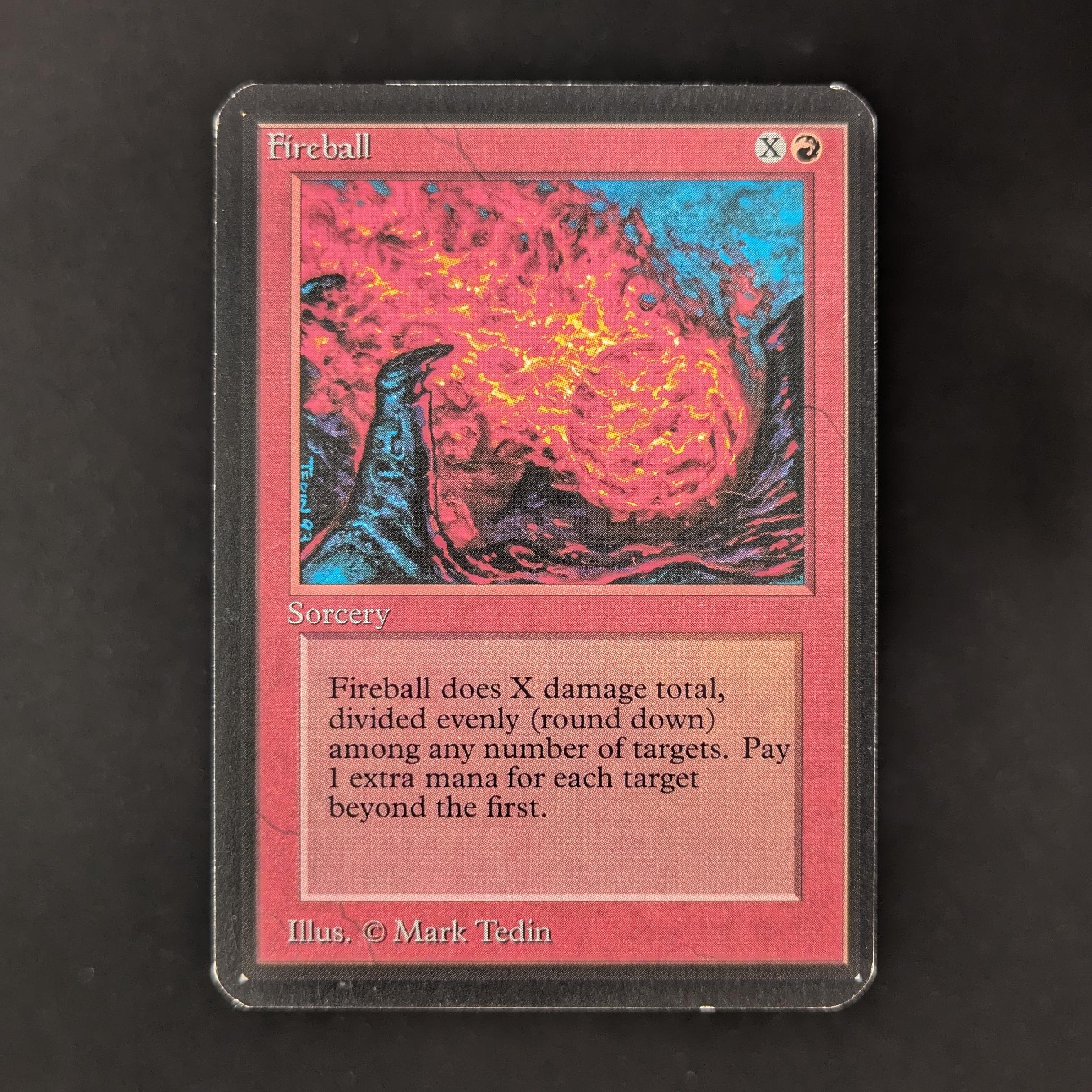 MTG Singles - Fireball - Alpha - EX - 31380