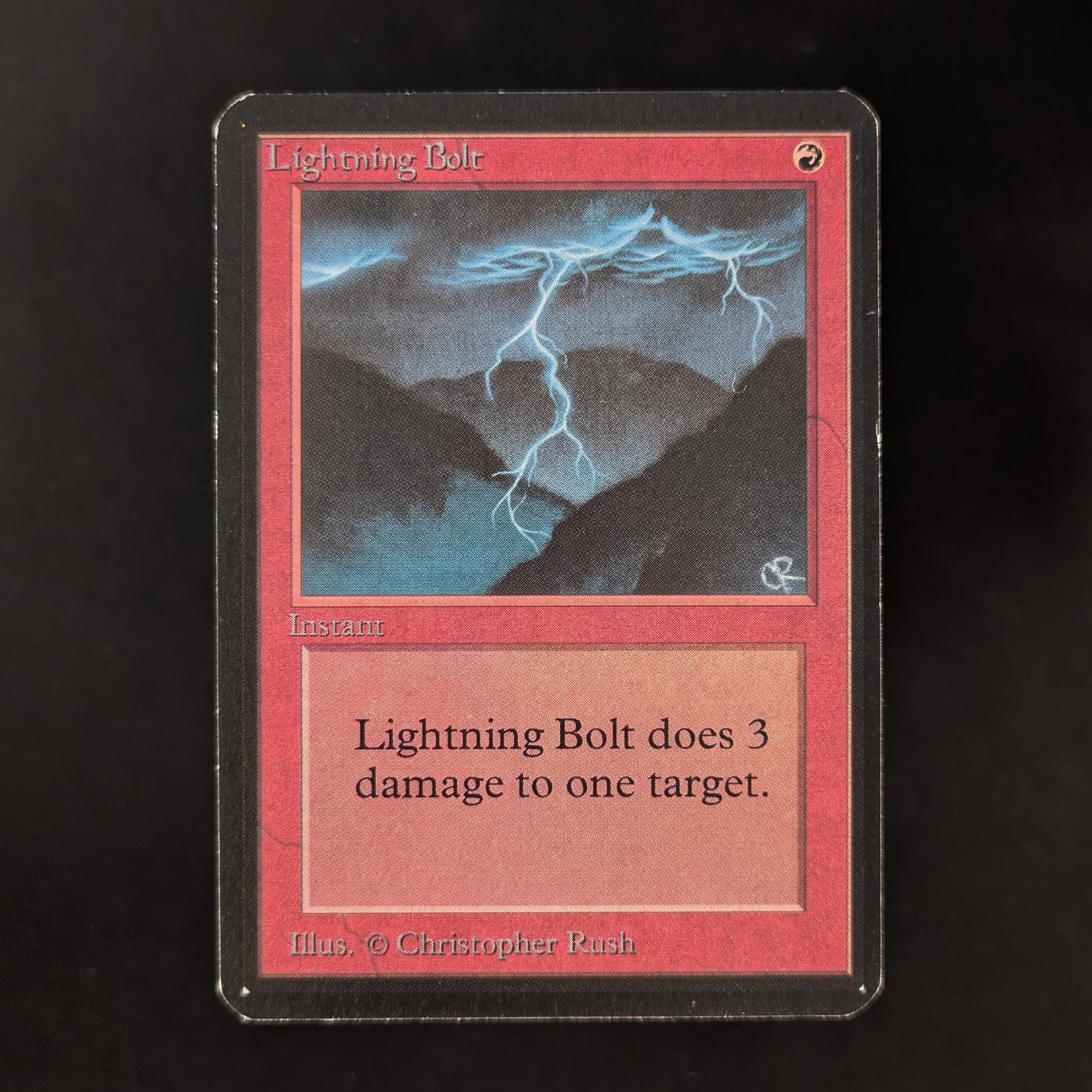 MTG Singles - Lightning Bolt - Alpha - GD - 31388