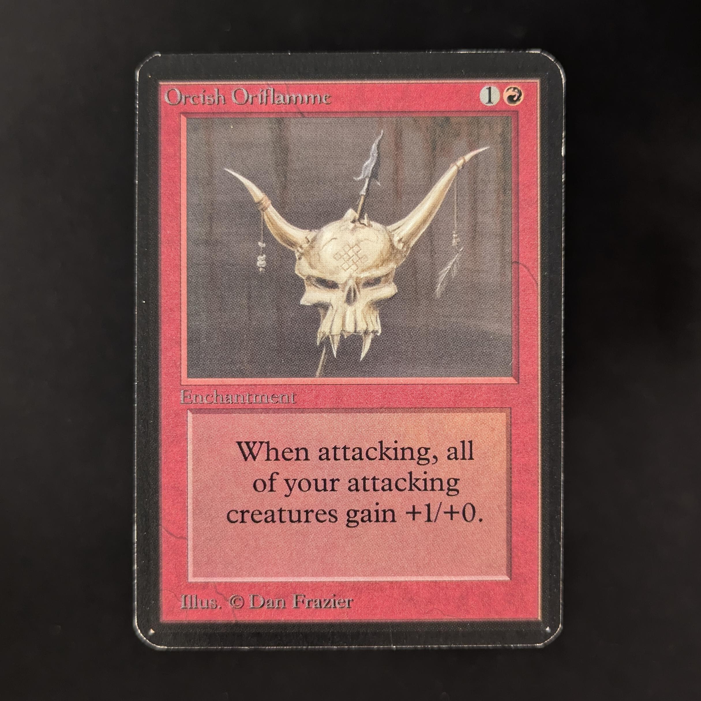 MTG Singles - Orcish Oriflamme - Alpha - GD - 31389