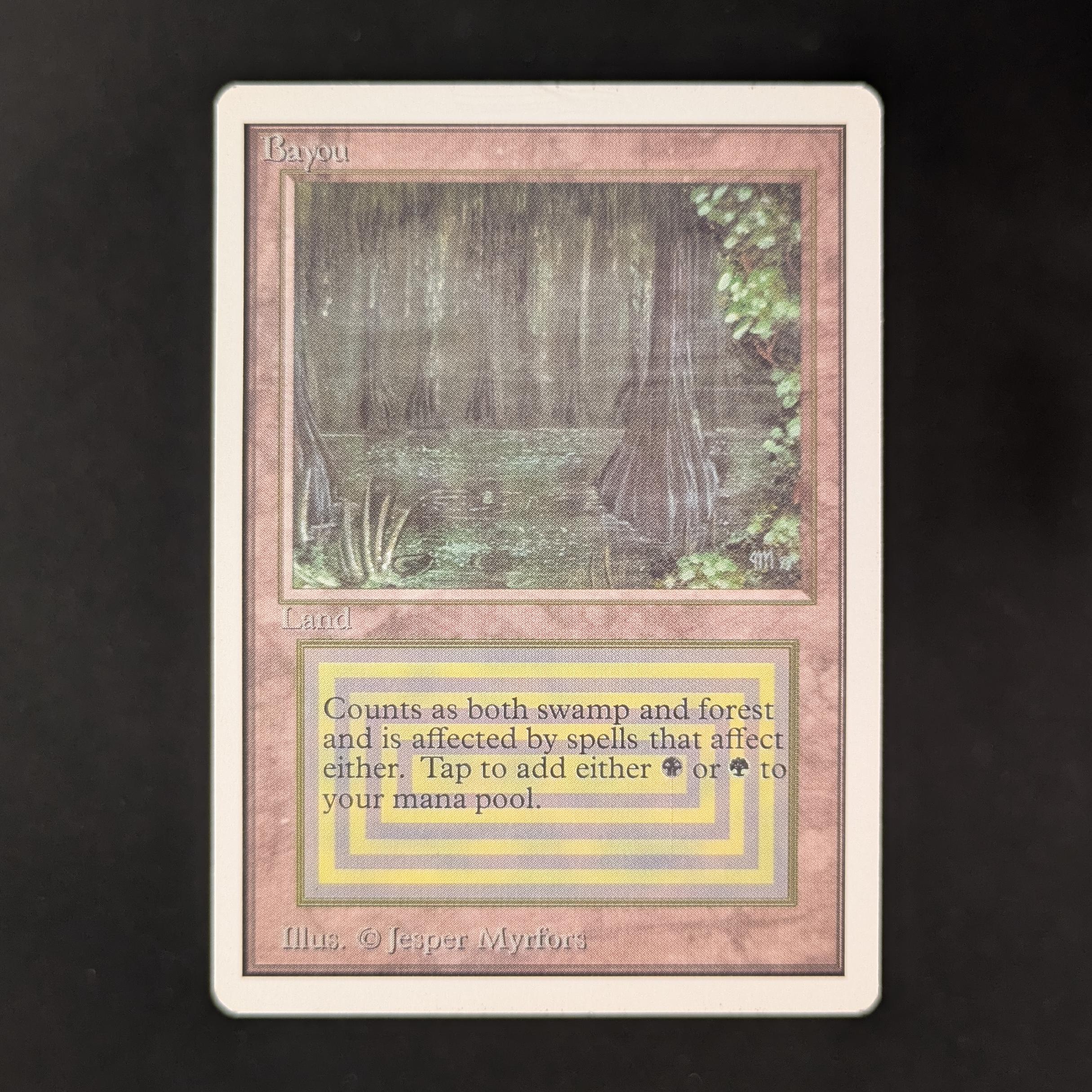 MTG Singles - Bayou - Unlimited - EX - 31409