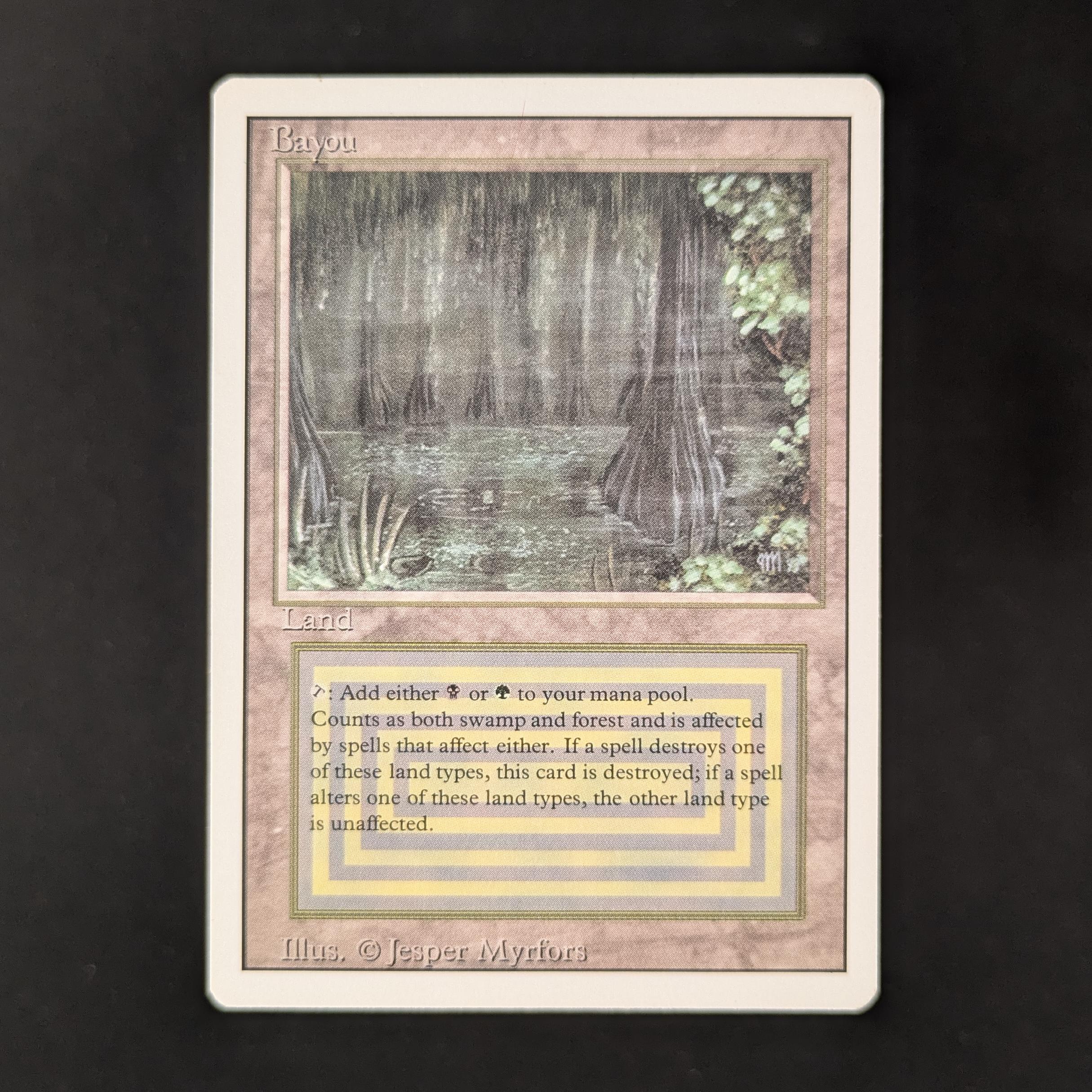 MTG Singles - Bayou - Revised - GD - 31440