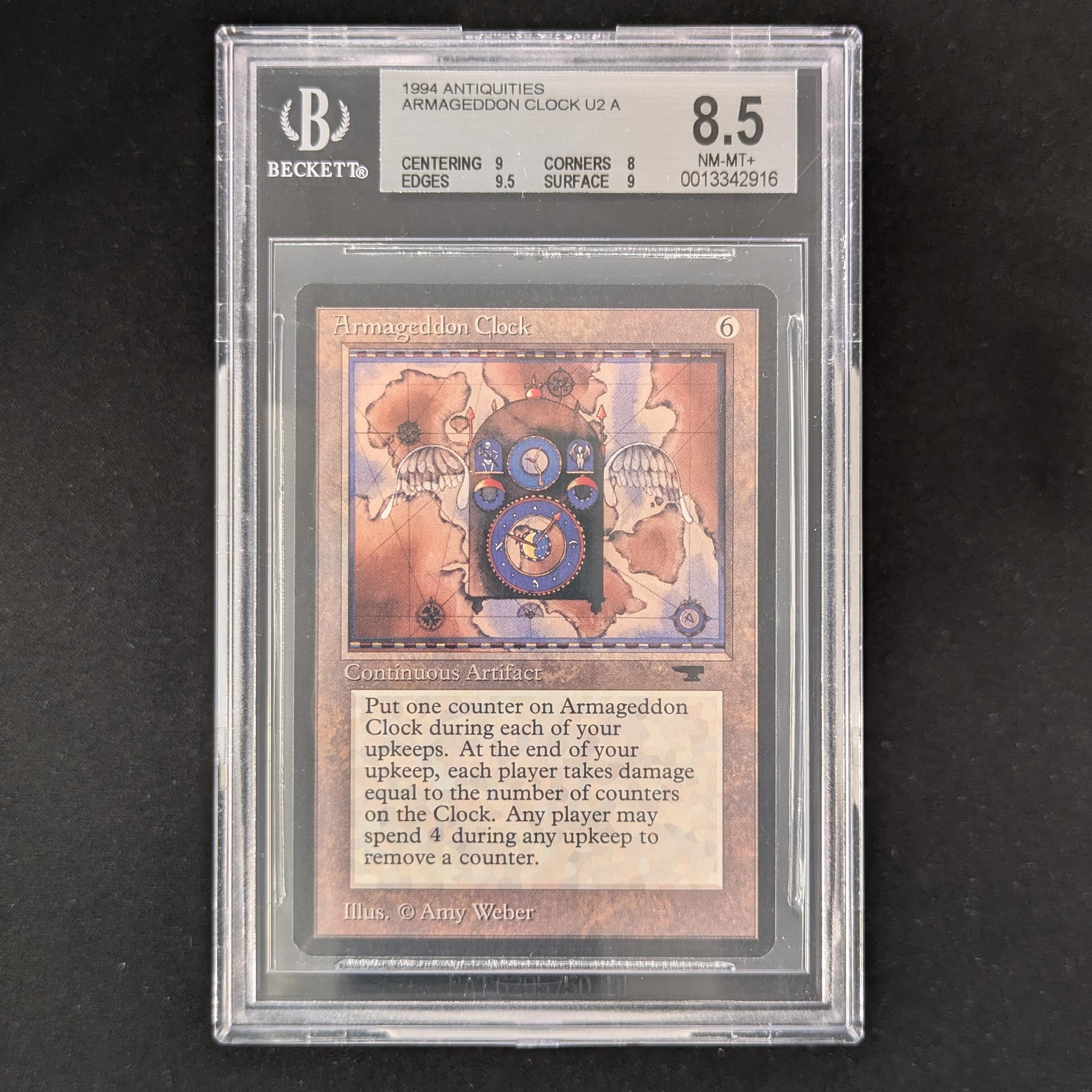 MTG Singles - Armageddon Clock - Antiquities - BGS 8.5 -