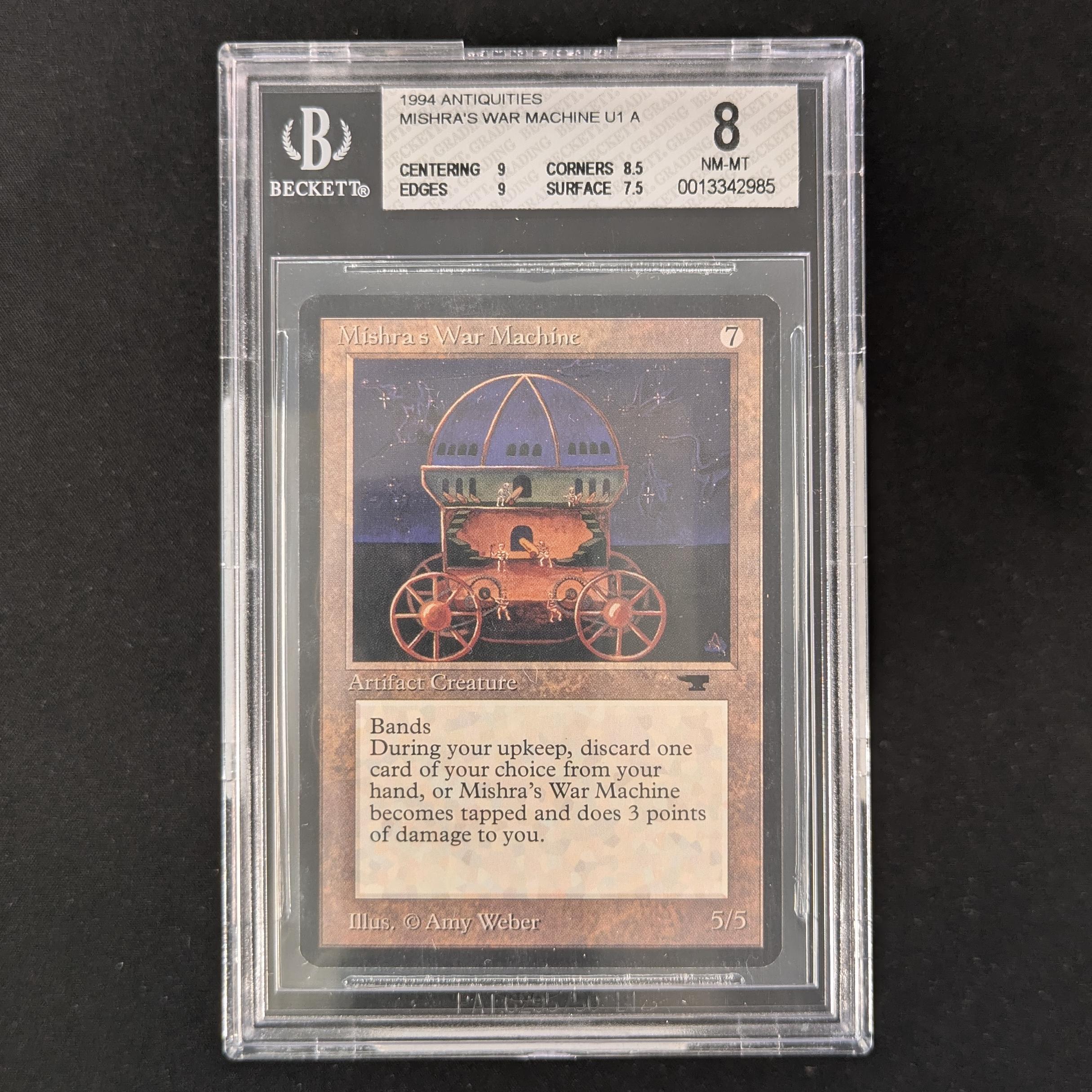 MTG Singles - Mishra's War Machine - Antiquities - BGS 8 -