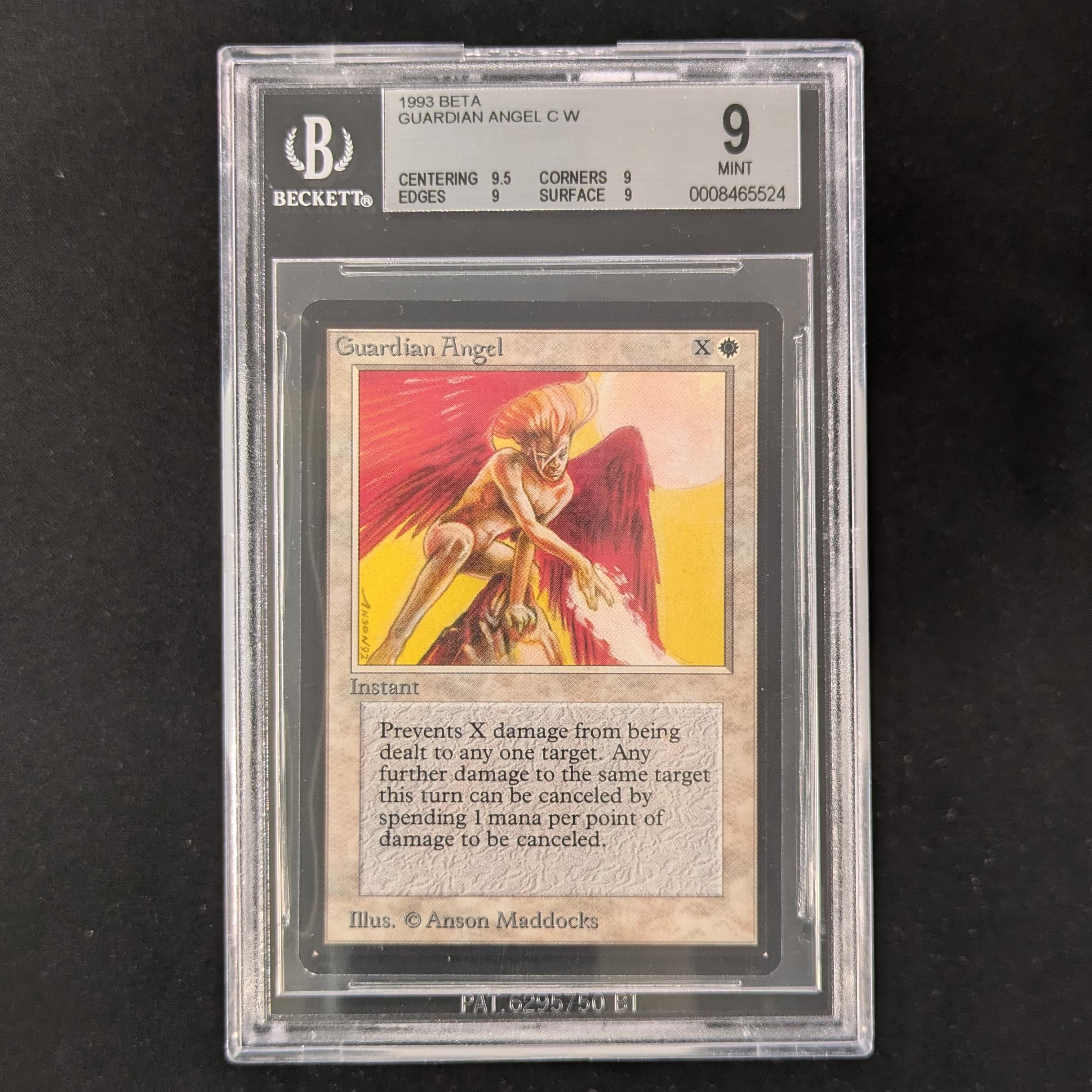 MTG Singles - Guardian Angel - Beta - BGS 9 -