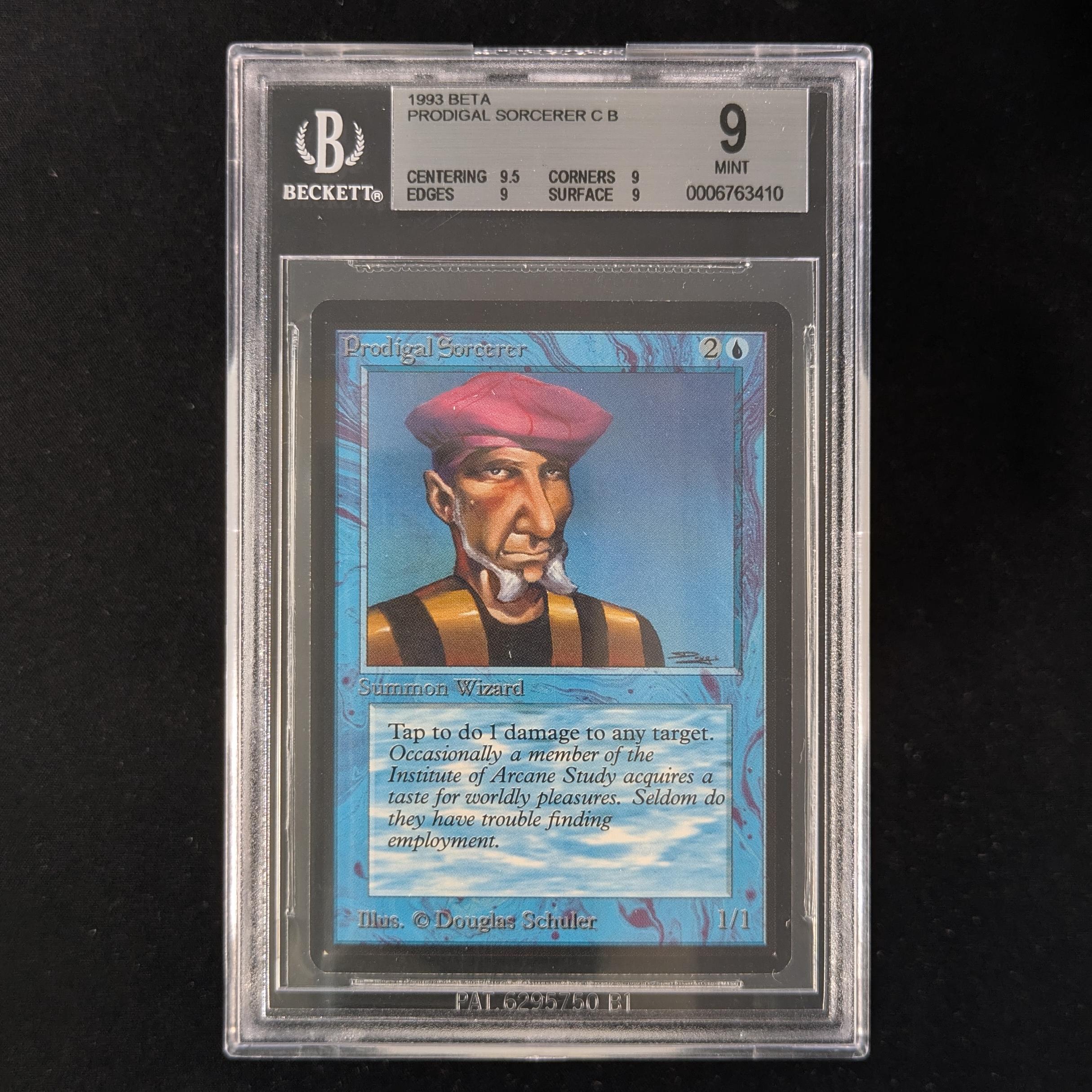 MTG Singles - Prodigal Sorcerer - Beta - BGS 9 -
