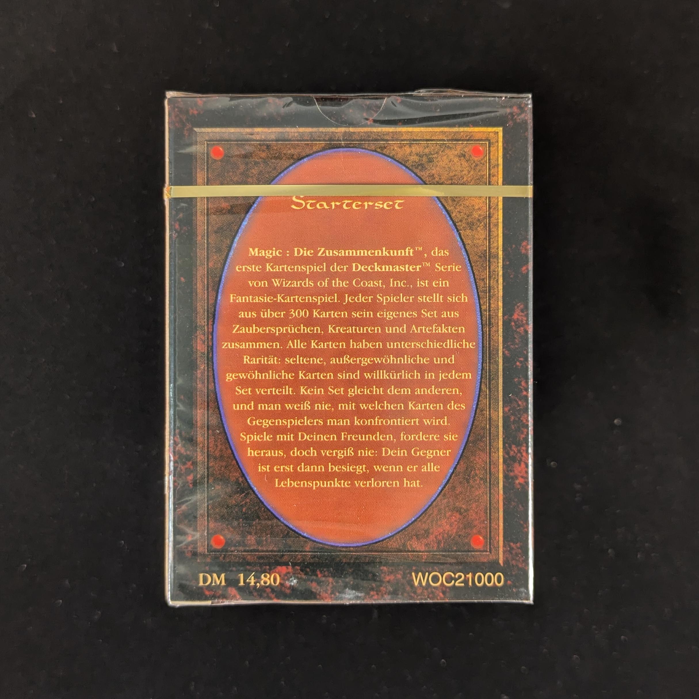 MTG Sealed Product - Foreign Black Bordered Starter Deck -