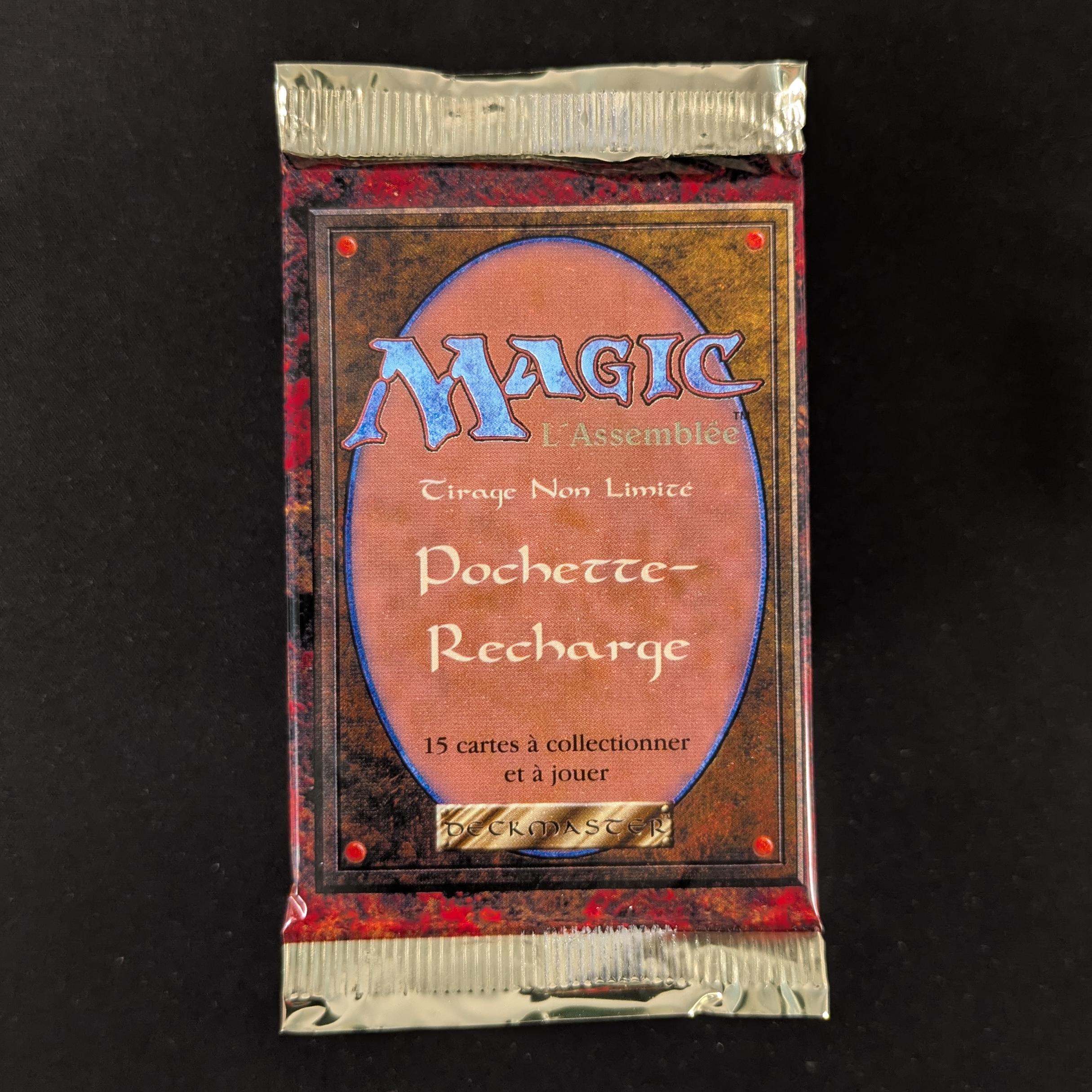 MTG Sealed Product - Foreign White Bordered Booster Pack - French - Sealed - 31643