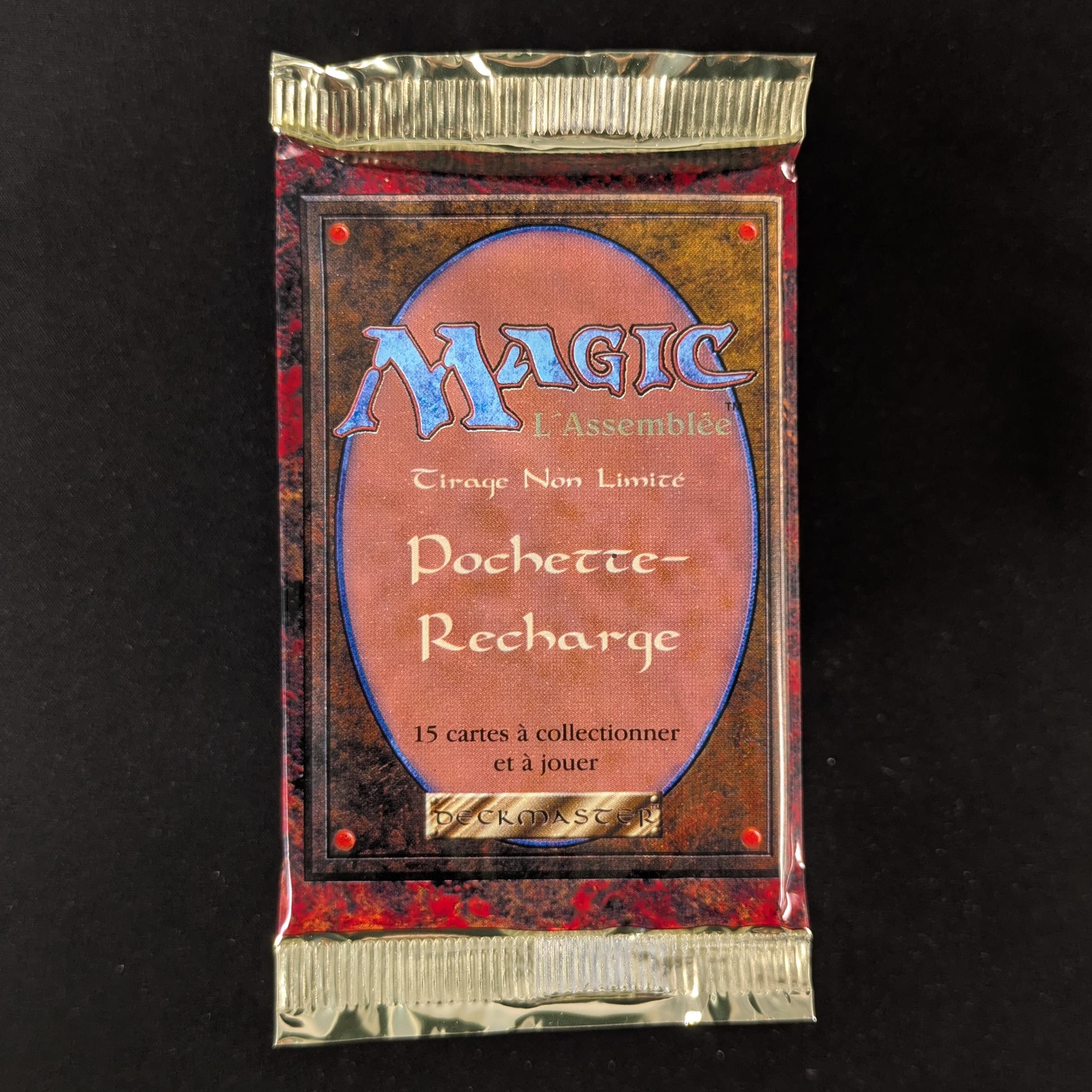 MTG Sealed Product - Foreign White Bordered Booster Pack - French - Sealed - 31655