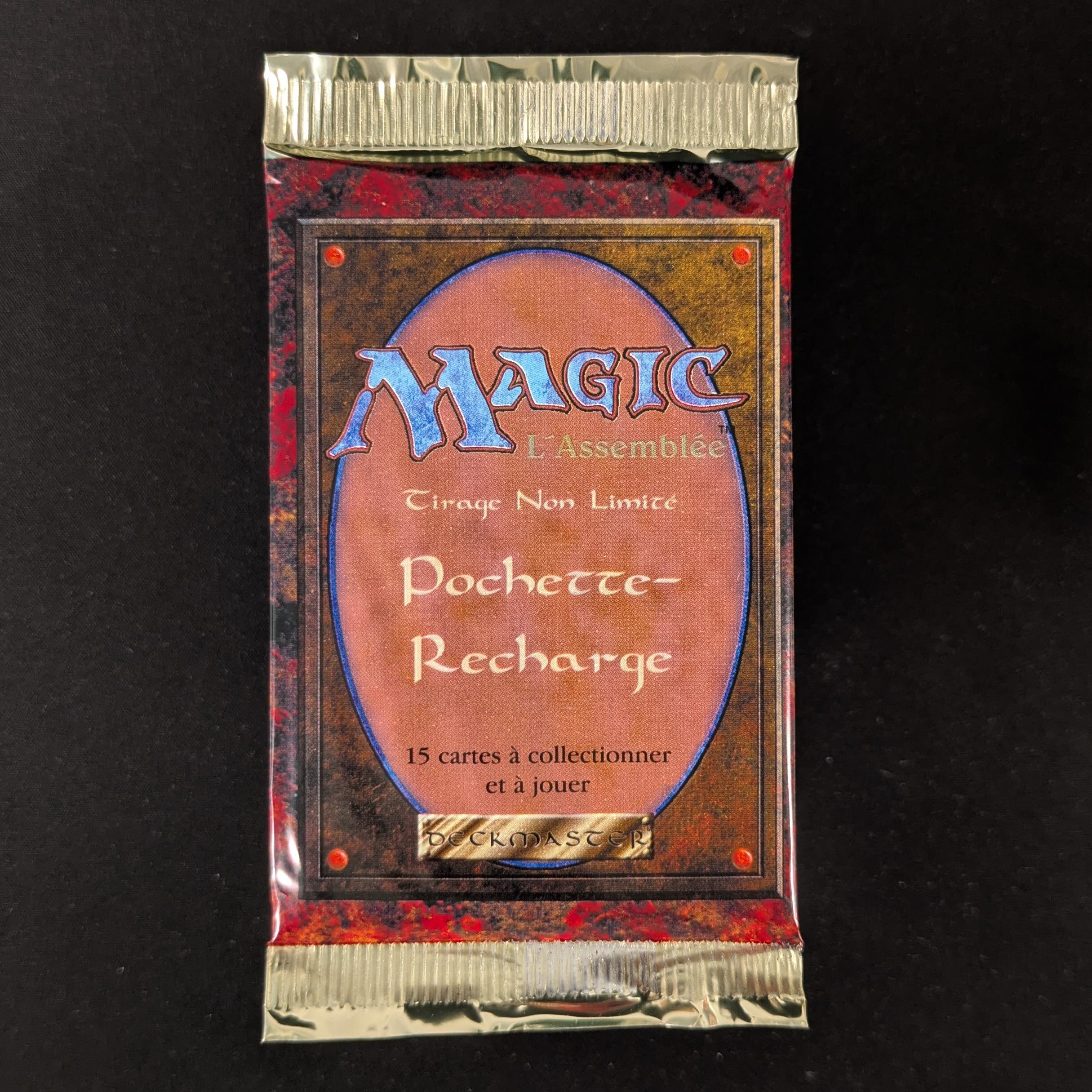 MTG Sealed Product - Foreign White Bordered Booster Pack - French - Sealed - 31659