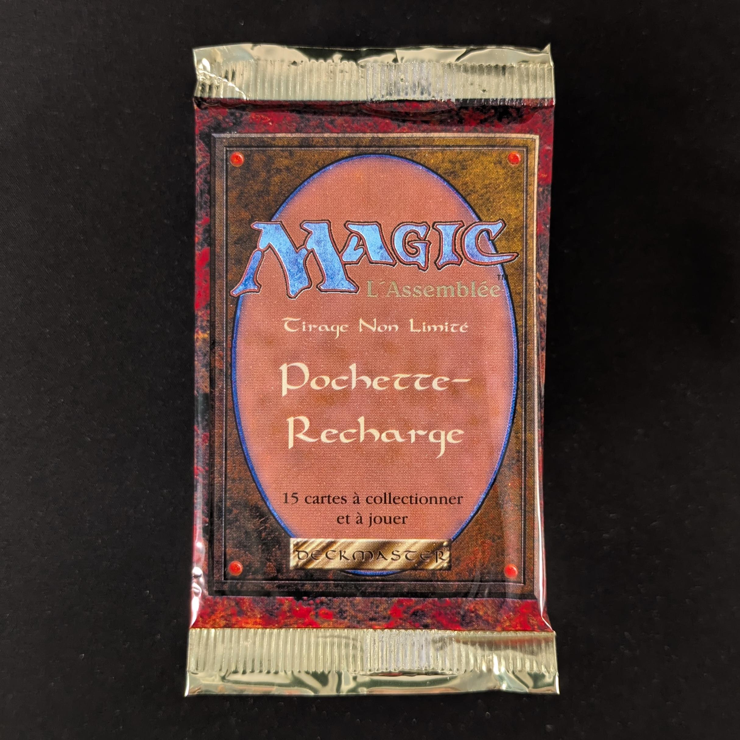 MTG Sealed Product - Foreign White Bordered Booster Pack - French - Sealed - 31665