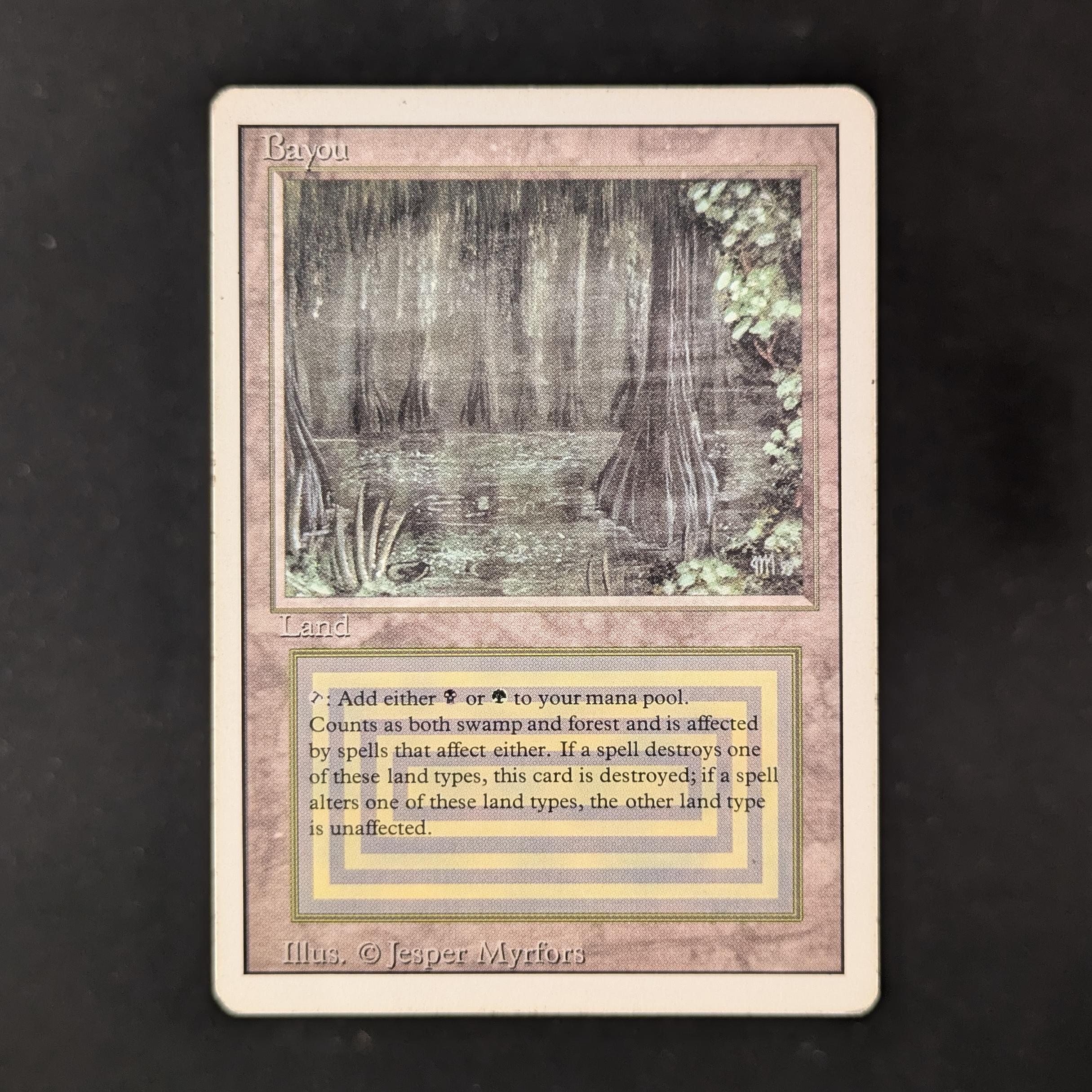 MTG Singles - Bayou - Revised - PL - 31699