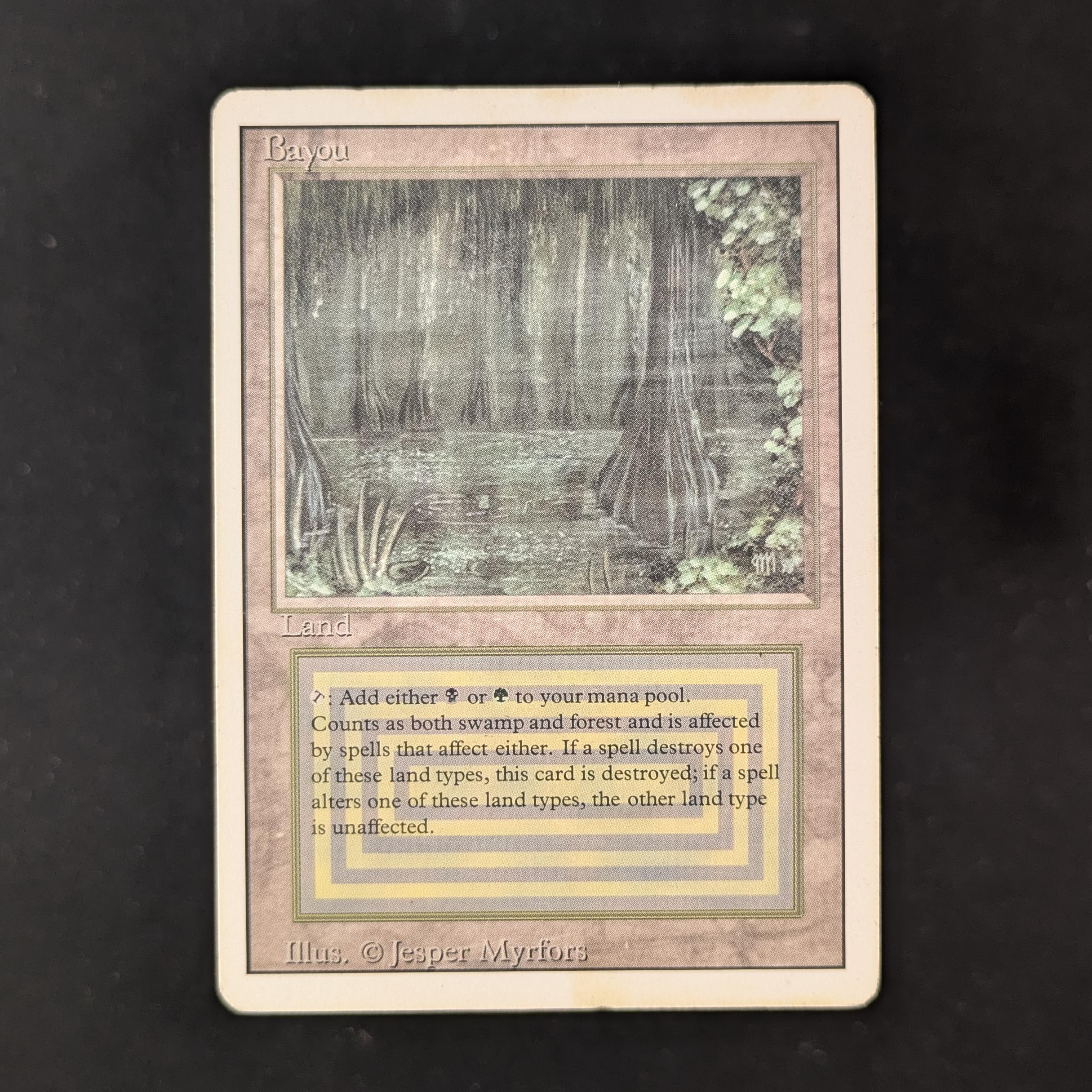 MTG Singles - Bayou - Revised - PO - 31700