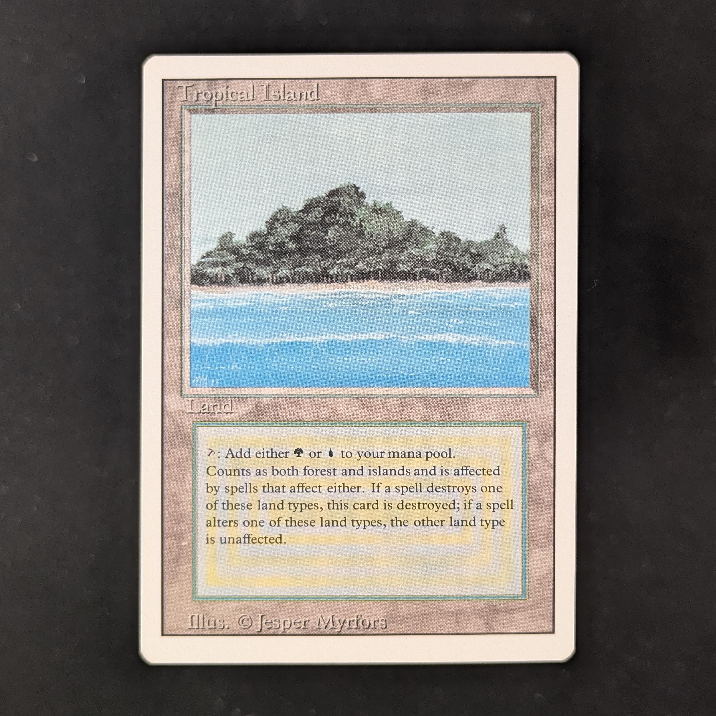 MTG Singles - Tropical Island - Revised - EX - 31725